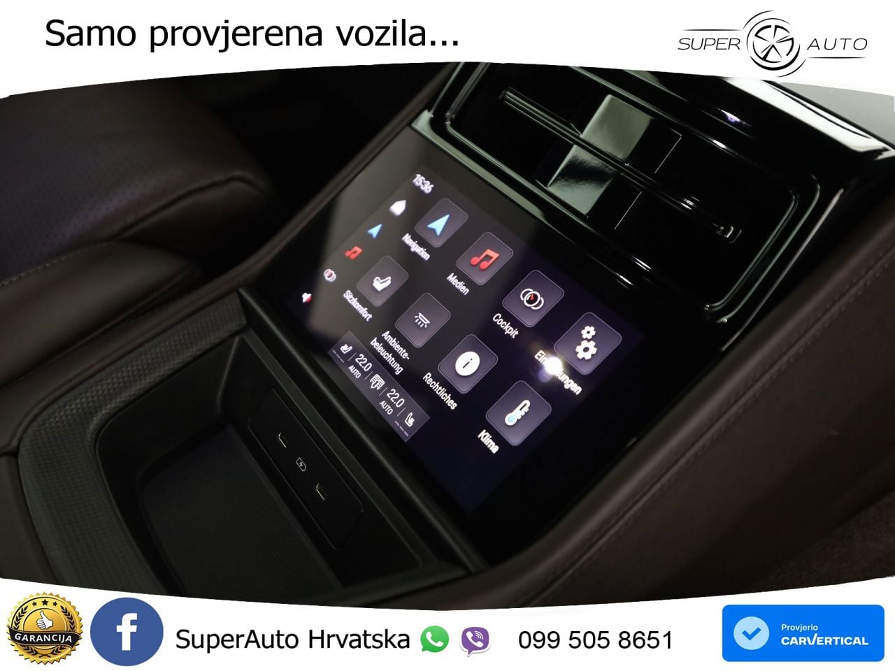 Porsche Panamera Turbo 4.0 V8 (680 KS) E-Hybrid PDK ZRAČNI+ACC+4xGR SJED+KAM