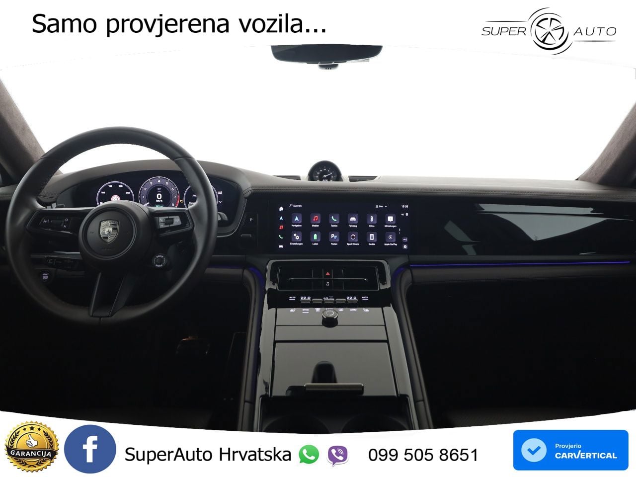 Porsche Panamera Turbo 4.0 V8 (680 KS) E-Hybrid PDK ZRAČNI+ACC+4xGR SJED+KAM