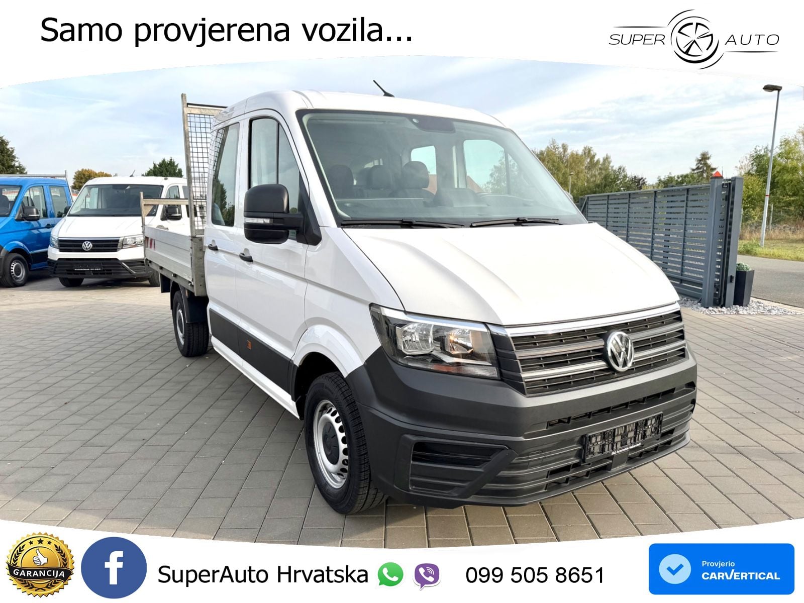 Volkswagen Crafter Pritsche 35 4Motion Mittel Doka Standhei 177 KS