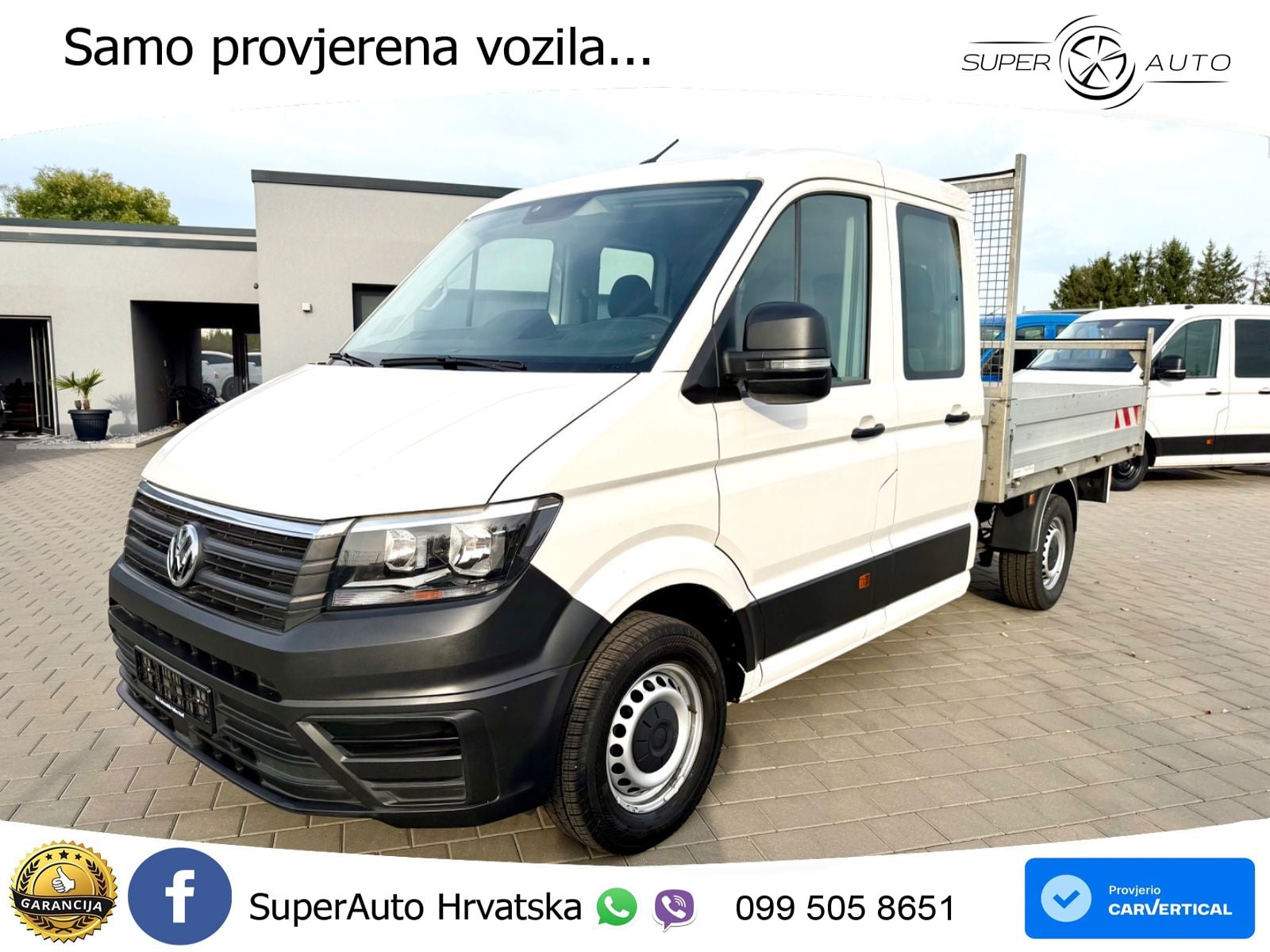 Volkswagen Crafter Pritsche 35 4Motion Mittel Doka Standhei 177 KS