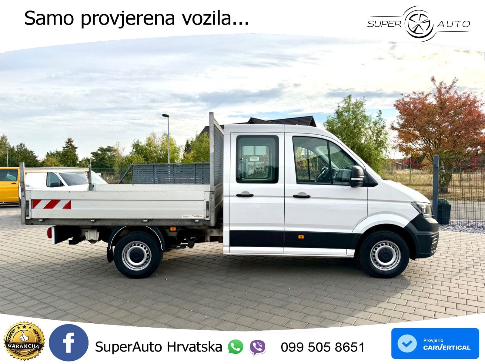 Volkswagen Crafter Pritsche 35 4Motion Mittel Doka Standhei 177 KS