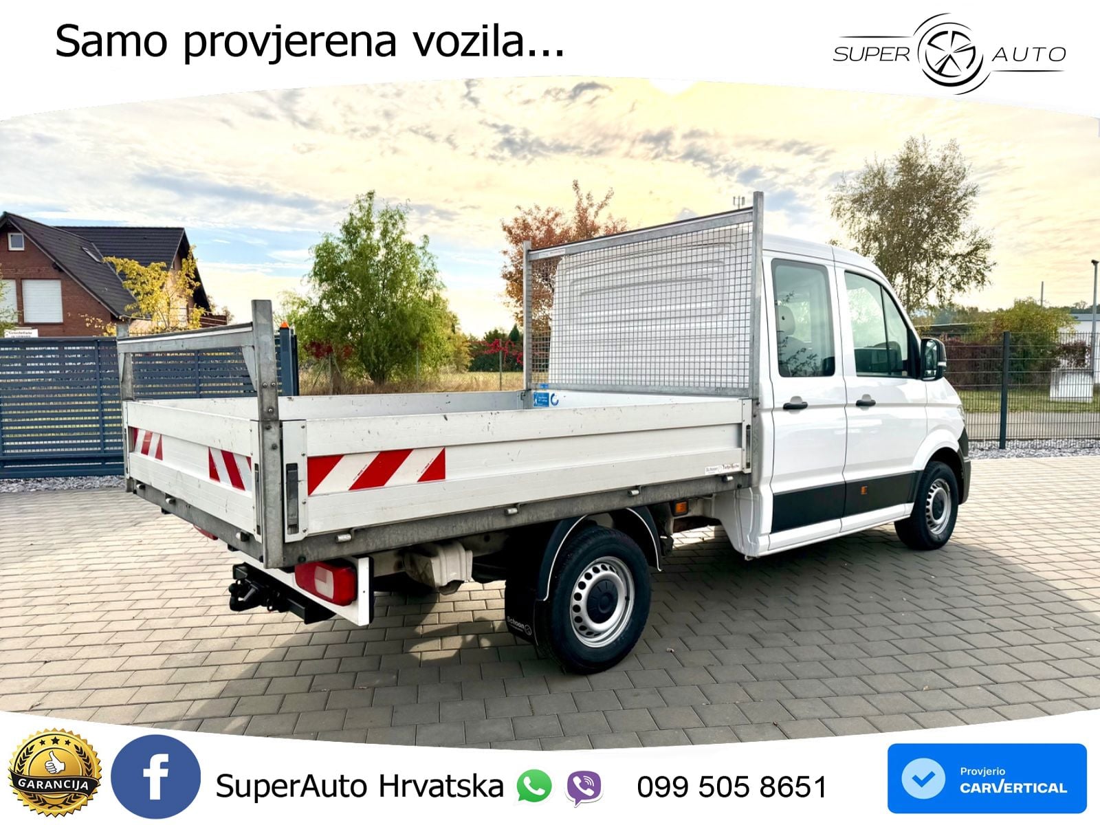 Volkswagen Crafter Pritsche 35 4Motion Mittel Doka Standhei 177 KS