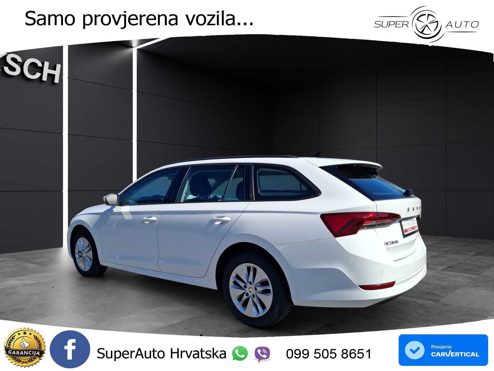 Škoda Octavia Combi 2.0 TDI (150 KS) DSG LED+GR SJED+ACC