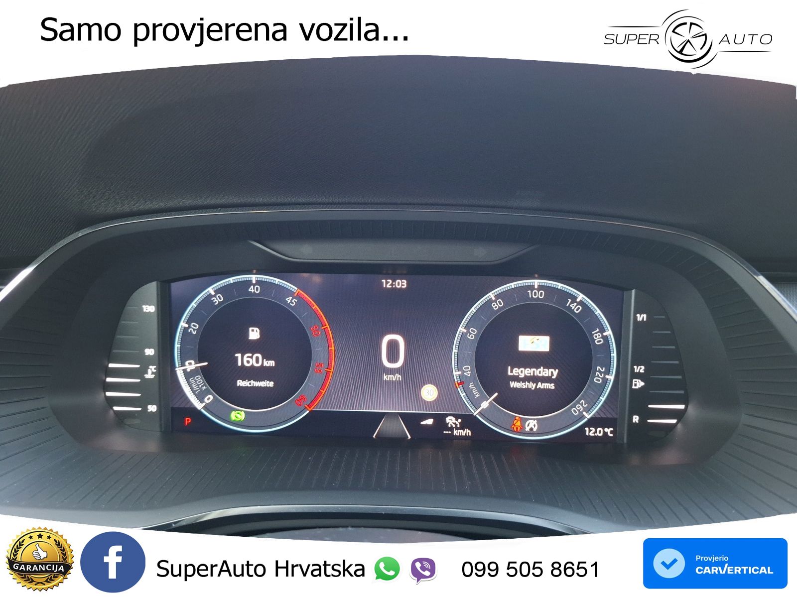 Škoda Octavia Combi 2.0 TDI (150 KS) DSG LED+GR SJED+ACC