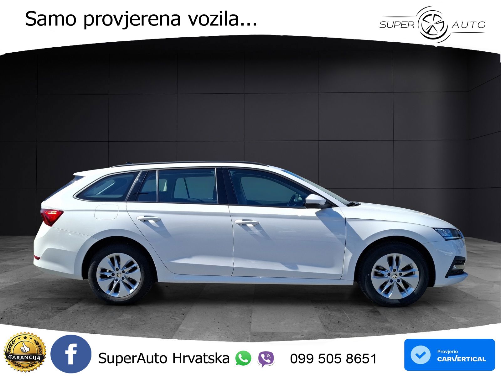 Škoda Octavia Combi 2.0 TDI (150 KS) DSG LED+GR SJED+ACC