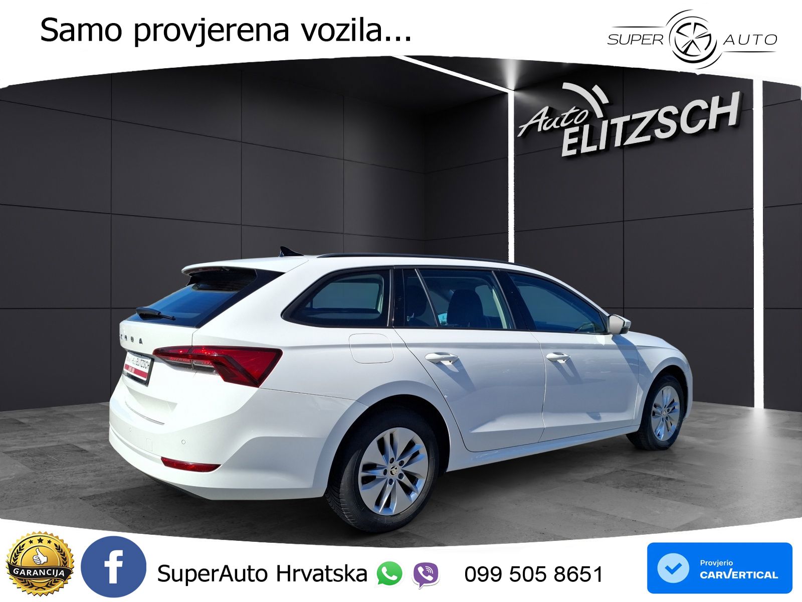 Škoda Octavia Combi 2.0 TDI (150 KS) DSG LED+GR SJED+ACC