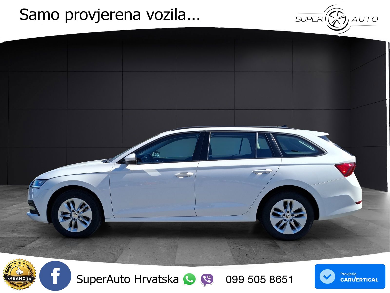 Škoda Octavia Combi 2.0 TDI (150 KS) DSG LED+GR SJED+ACC