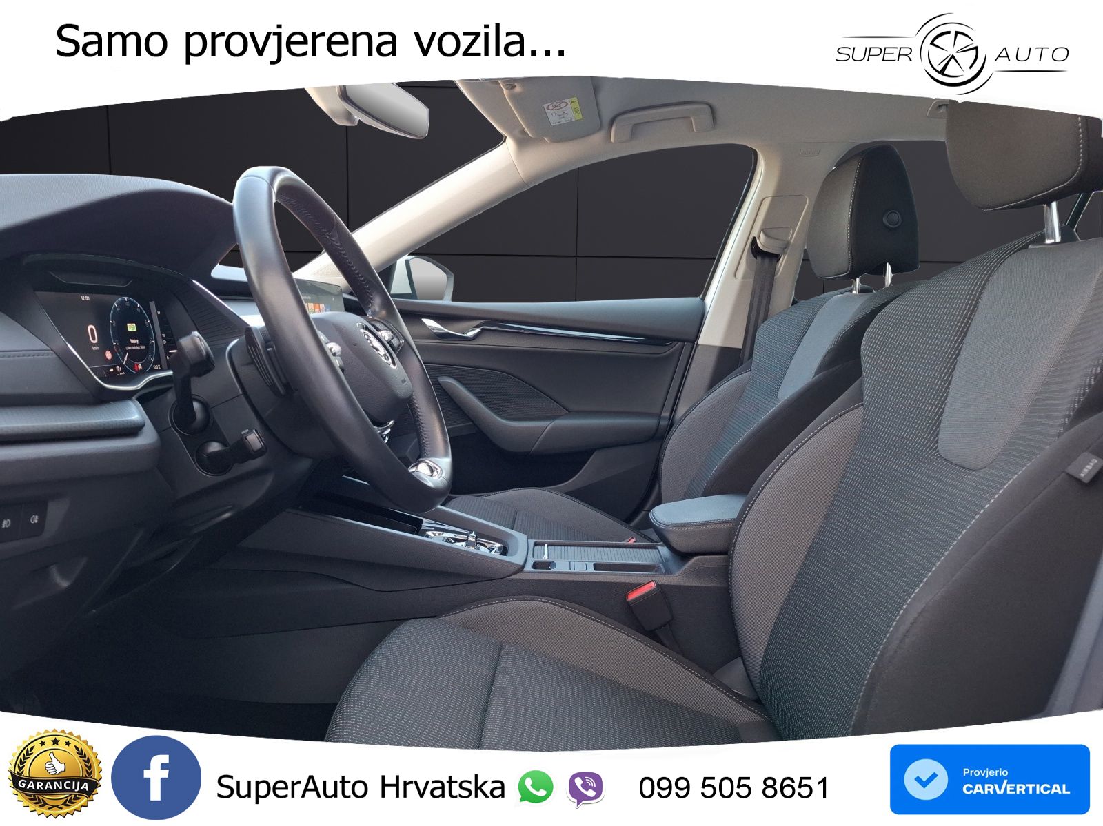 Škoda Octavia Combi 2.0 TDI (150 KS) DSG LED+GR SJED+ACC