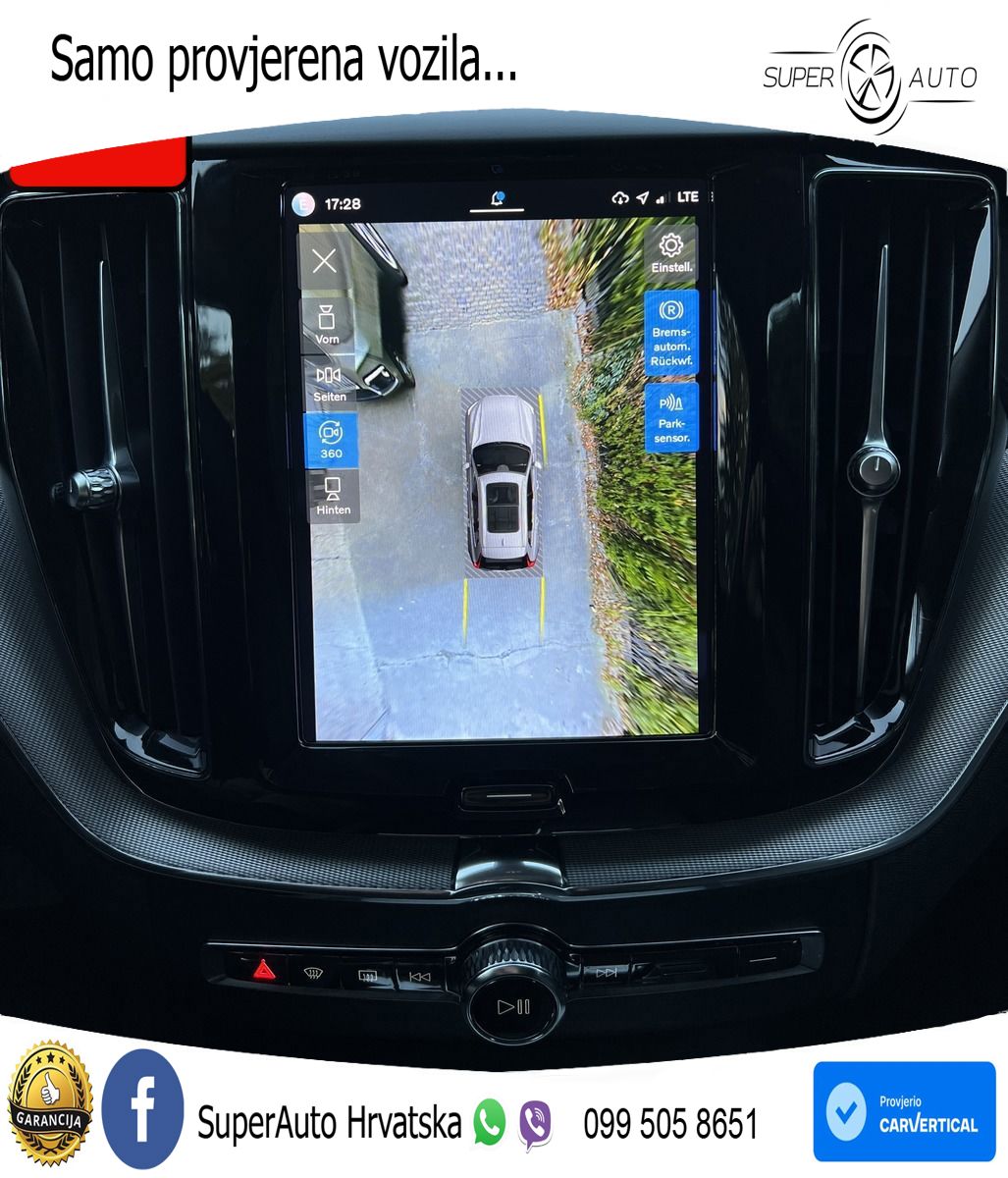 Volvo XC60 T8 AWD Geartronic ACC+HEAD+GR SJED+360+PANO