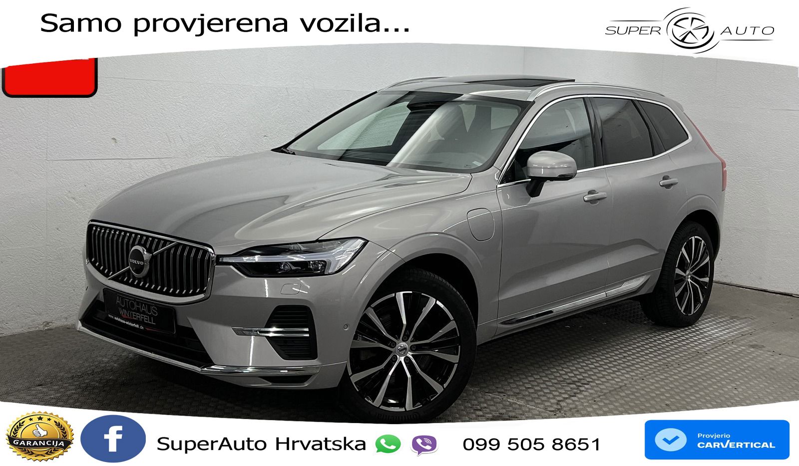 Volvo XC60 T8 AWD Geartronic ACC+HEAD+GR SJED+360+PANO