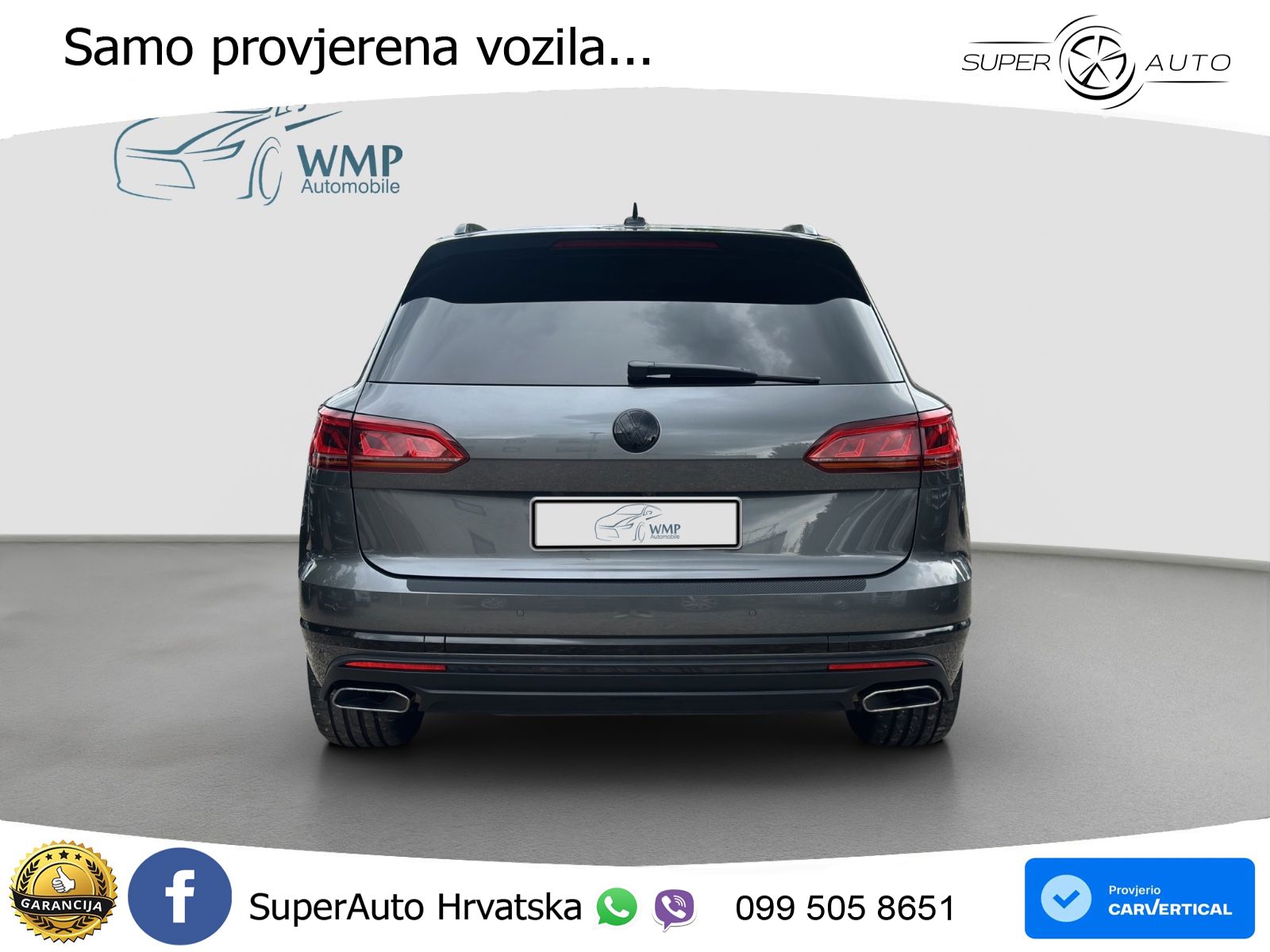 Volkswagen Touareg 3.0 V6 TDI (286 KS) 4MOTION Tiptronic R-Line ZRAČNI+ACC+4xGR SJED+KAM