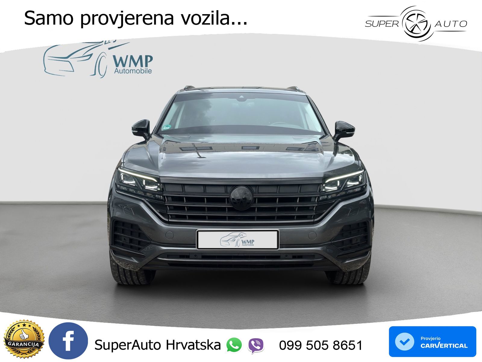 Volkswagen Touareg 3.0 V6 TDI (286 KS) 4MOTION Tiptronic R-Line ZRAČNI+ACC+4xGR SJED+KAM