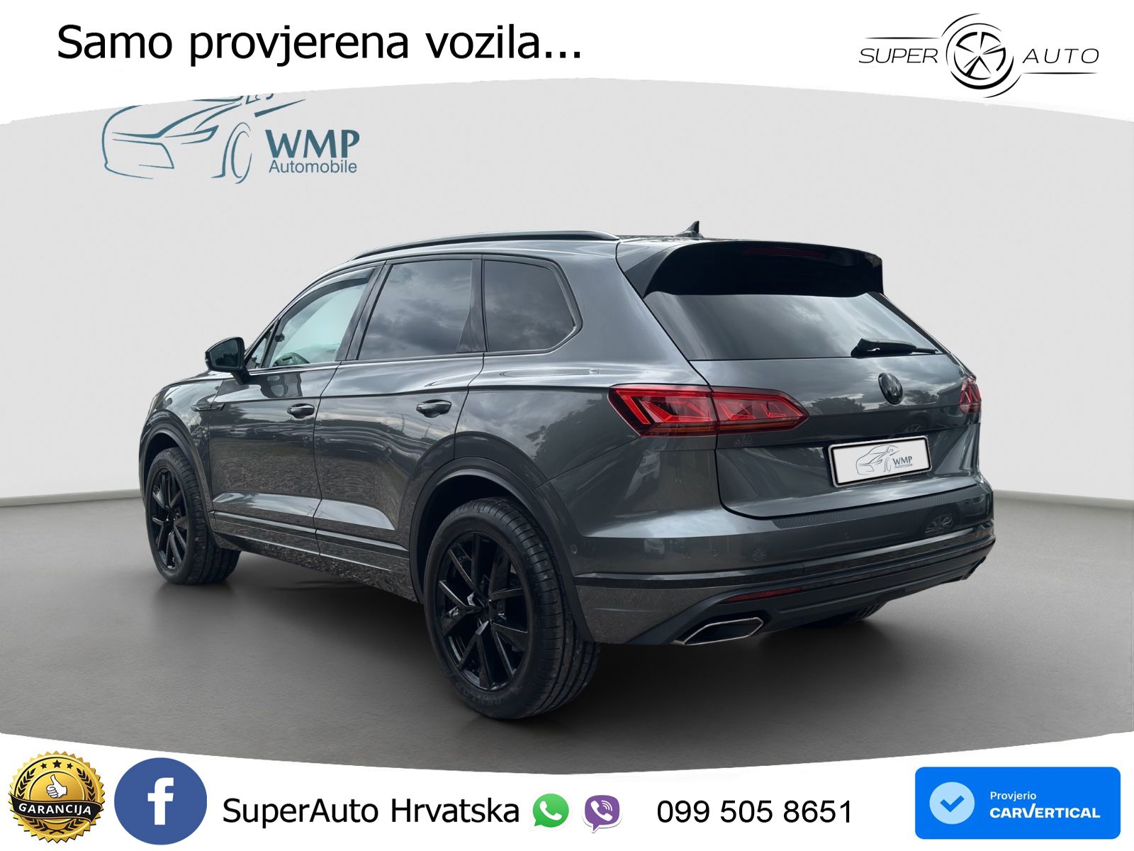 Volkswagen Touareg 3.0 V6 TDI (286 KS) 4MOTION Tiptronic R-Line ZRAČNI+ACC+4xGR SJED+KAM