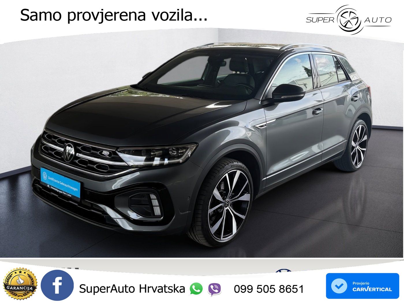 Volkswagen T-Roc I 2.0 TSI (190 KS) 4M DSG LED+GR SJED+ACC
