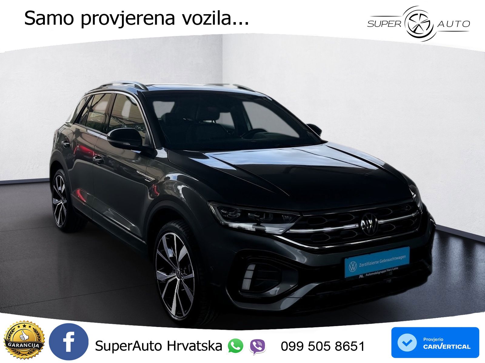 Volkswagen T-Roc I 2.0 TSI (190 KS) 4M DSG LED+GR SJED+ACC