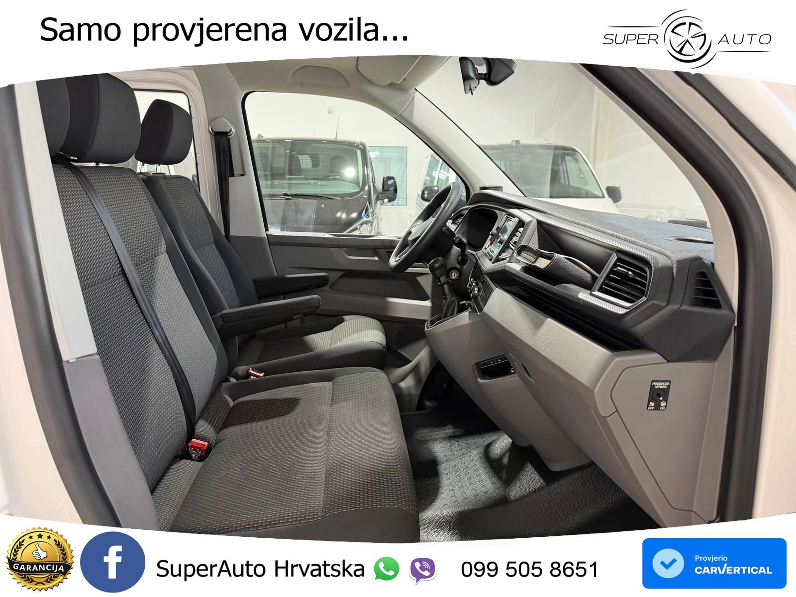 Volkswagen T6.1 Transporter-Doka(5-Si.),4Motion,lang,Standh 150 KS