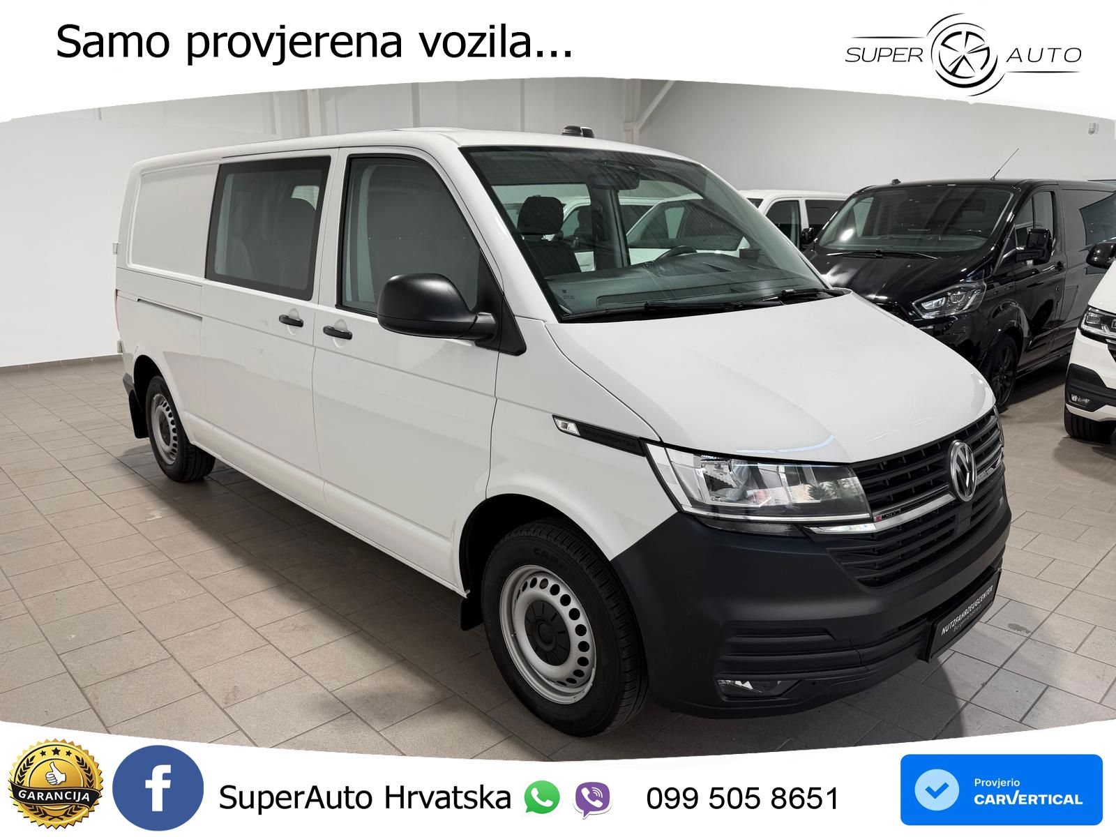 Volkswagen T6.1 Transporter-Doka(5-Si.),4Motion,lang,Standh 150 KS
