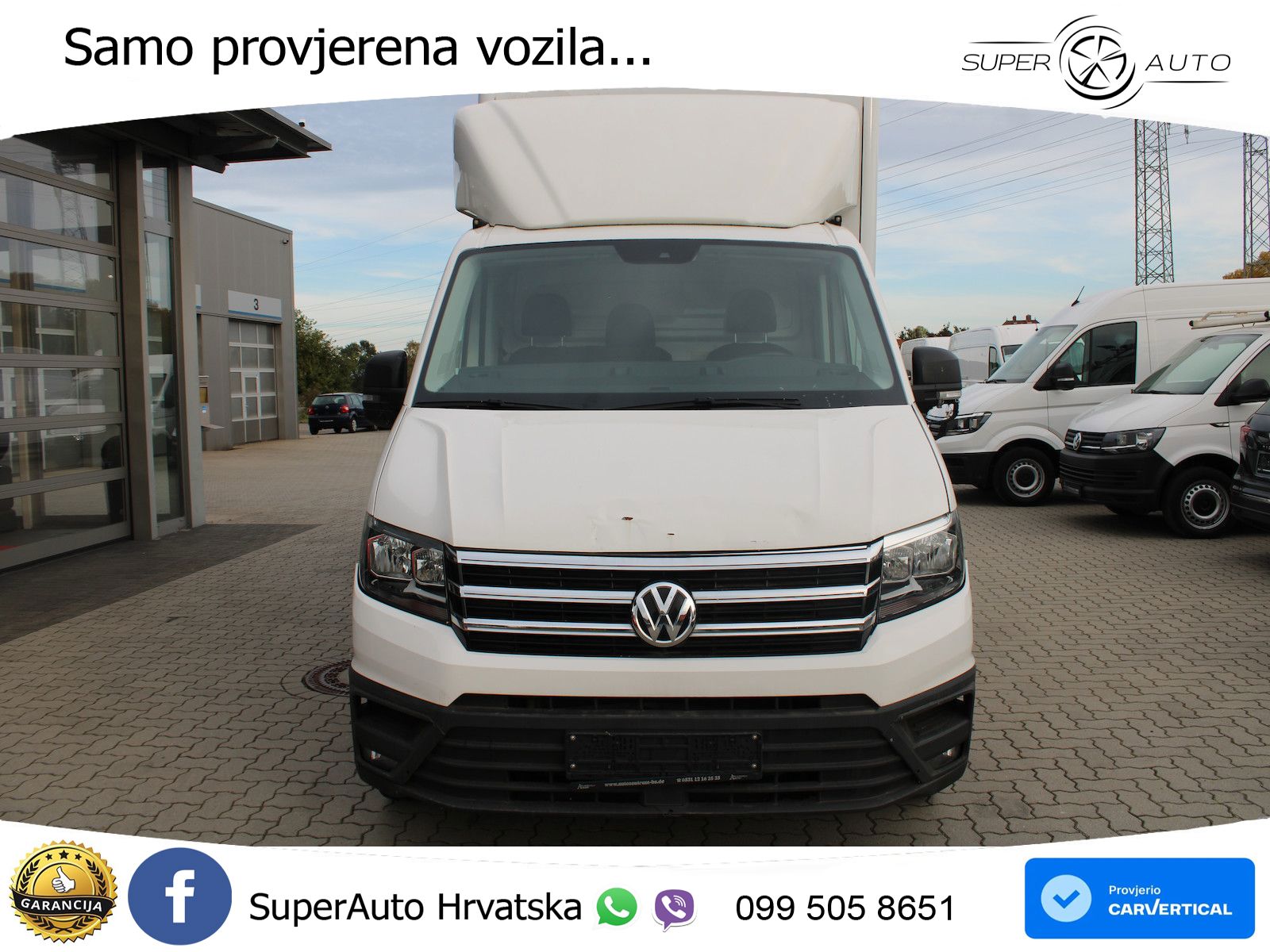 Volkswagen Crafter 2.0 TDI Koffer lang Hebebühne*ACC*CAM 140 KS