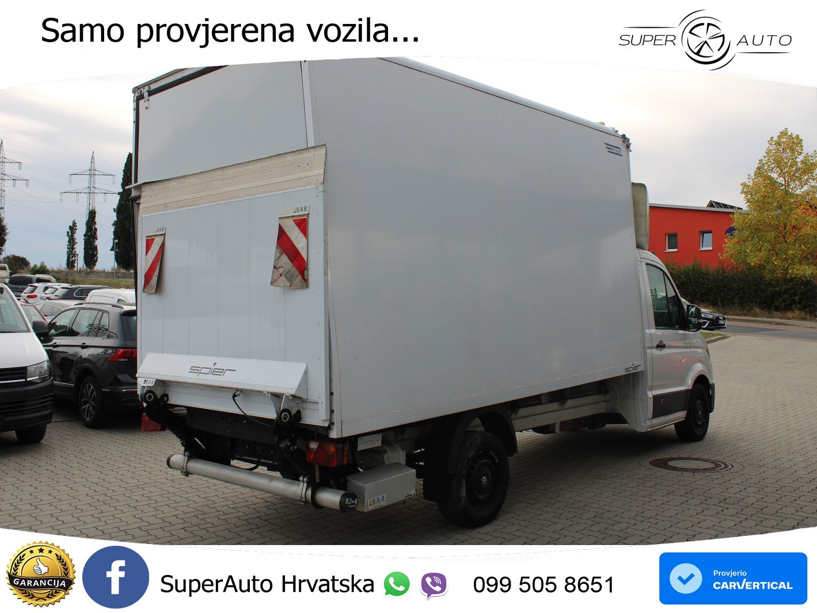 Volkswagen Crafter 2.0 TDI Koffer lang Hebebühne*ACC*CAM 140 KS