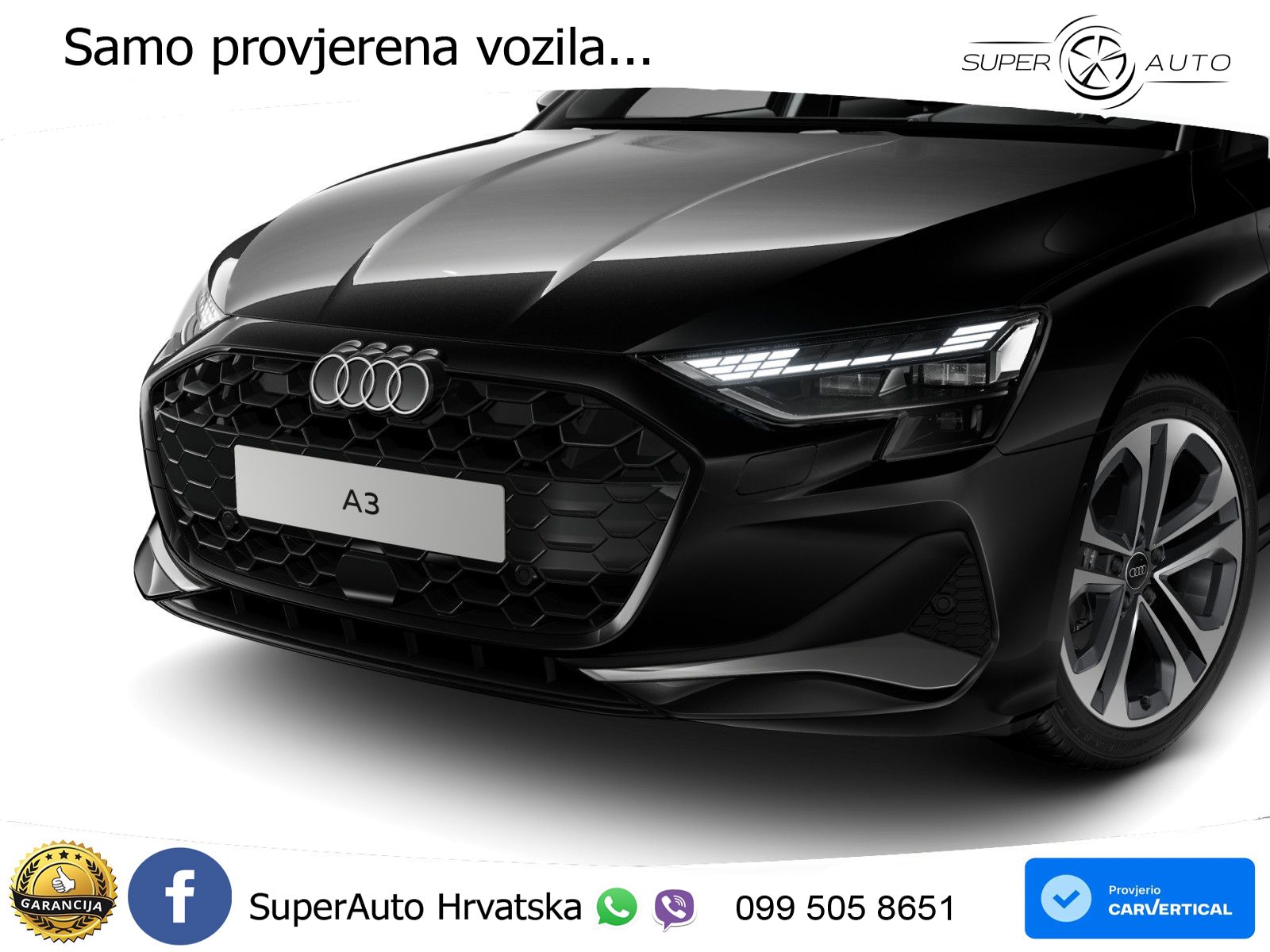 Audi A3 Limuzina 35 TFSI (150 KS) S tronic advanced LED+GR SJED+ACC
