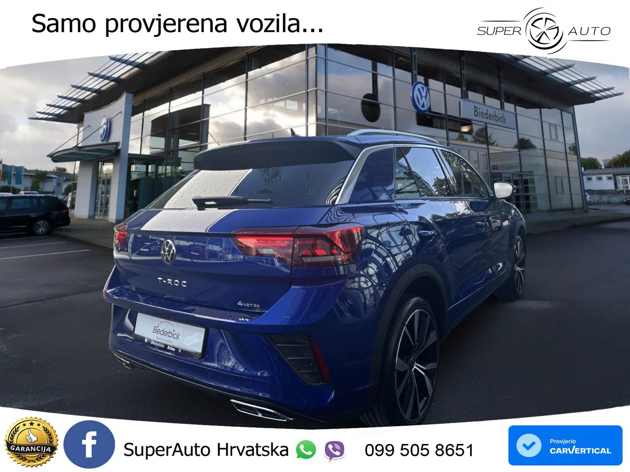 Volkswagen T-Roc I 2.0 TSI (190 KS) 4M DSG LED+GR SJED+ACC