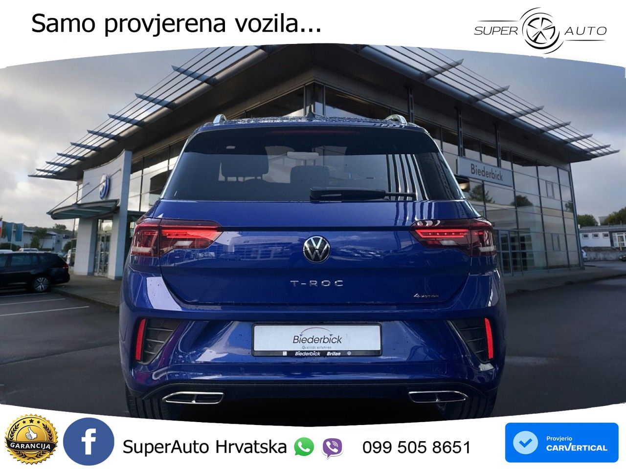 Volkswagen T-Roc I 2.0 TSI (190 KS) 4M DSG LED+GR SJED+ACC