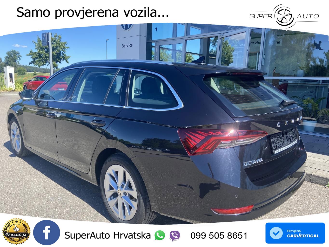 Škoda Octavia Combi 1.5 TSI EVO e-TEC (150 KS) DSG LED+GR SJED+ACC