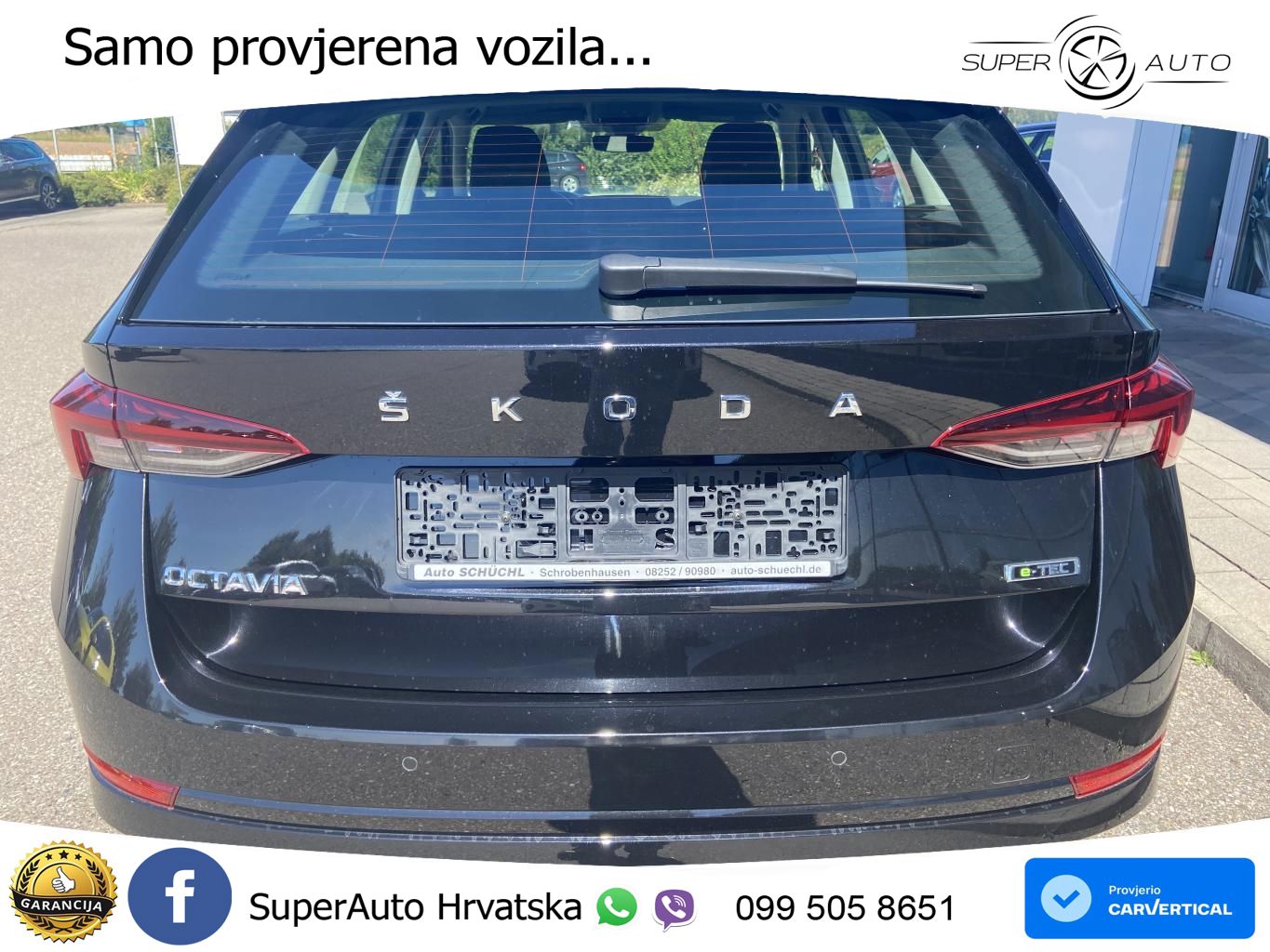 Škoda Octavia Combi 1.5 TSI EVO e-TEC (150 KS) DSG LED+GR SJED+ACC