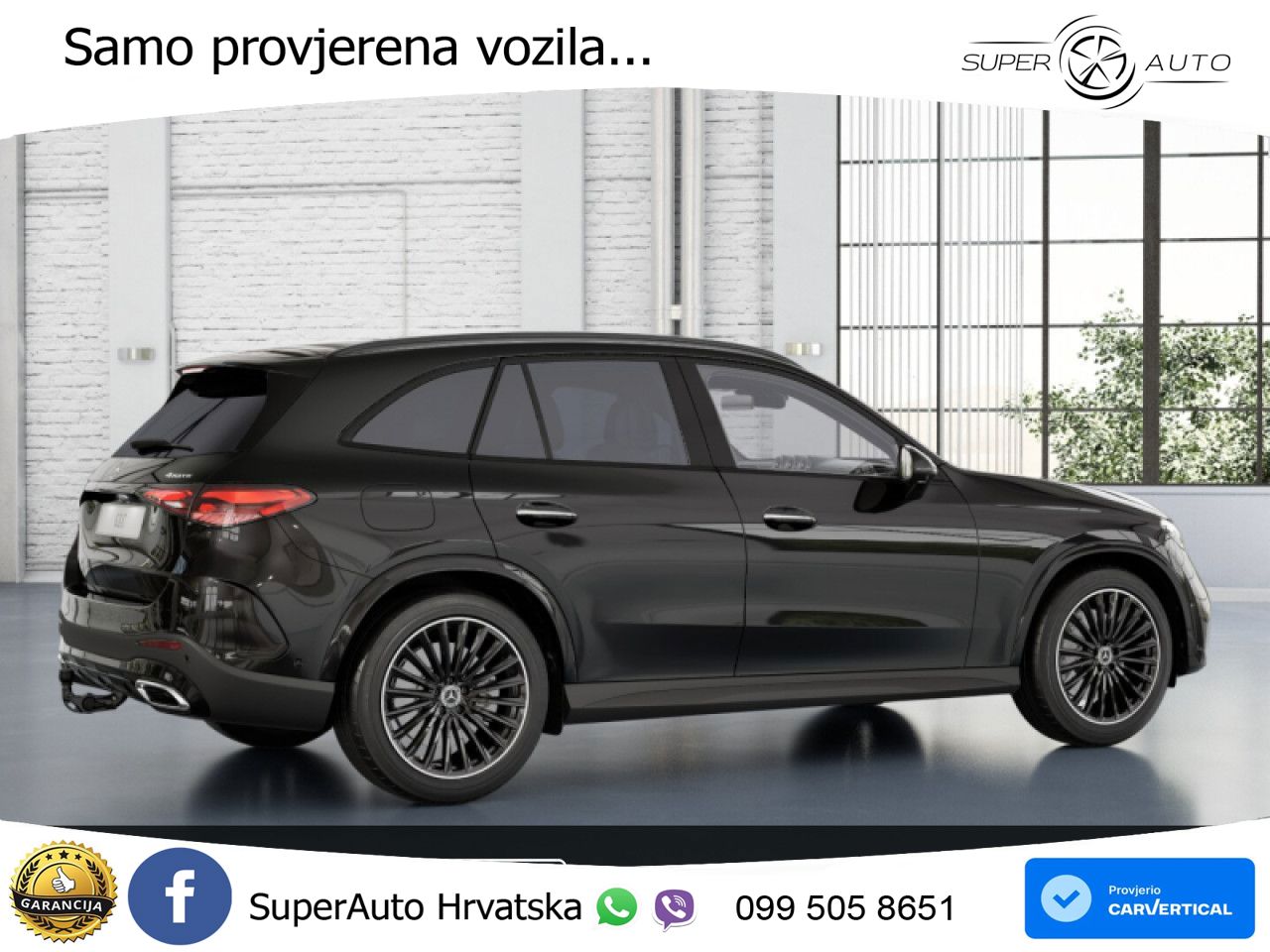 Mercedes GLC 400e (381 KS) 4MATIC 9G-TRONIC AMG ZRAČNI+ACC+GR SJED+KAM+PANO