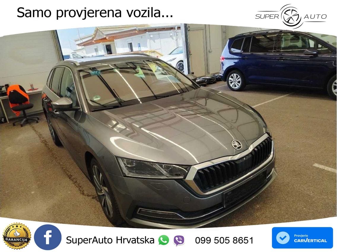 Škoda Octavia Combi iV 1.4 TSI (204 KS) DSG LED+GR SJED+ACC