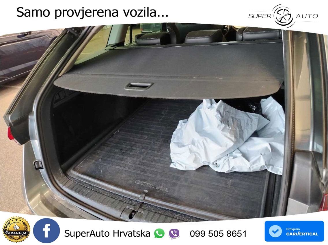 Škoda Octavia Combi iV 1.4 TSI (204 KS) DSG LED+GR SJED+ACC
