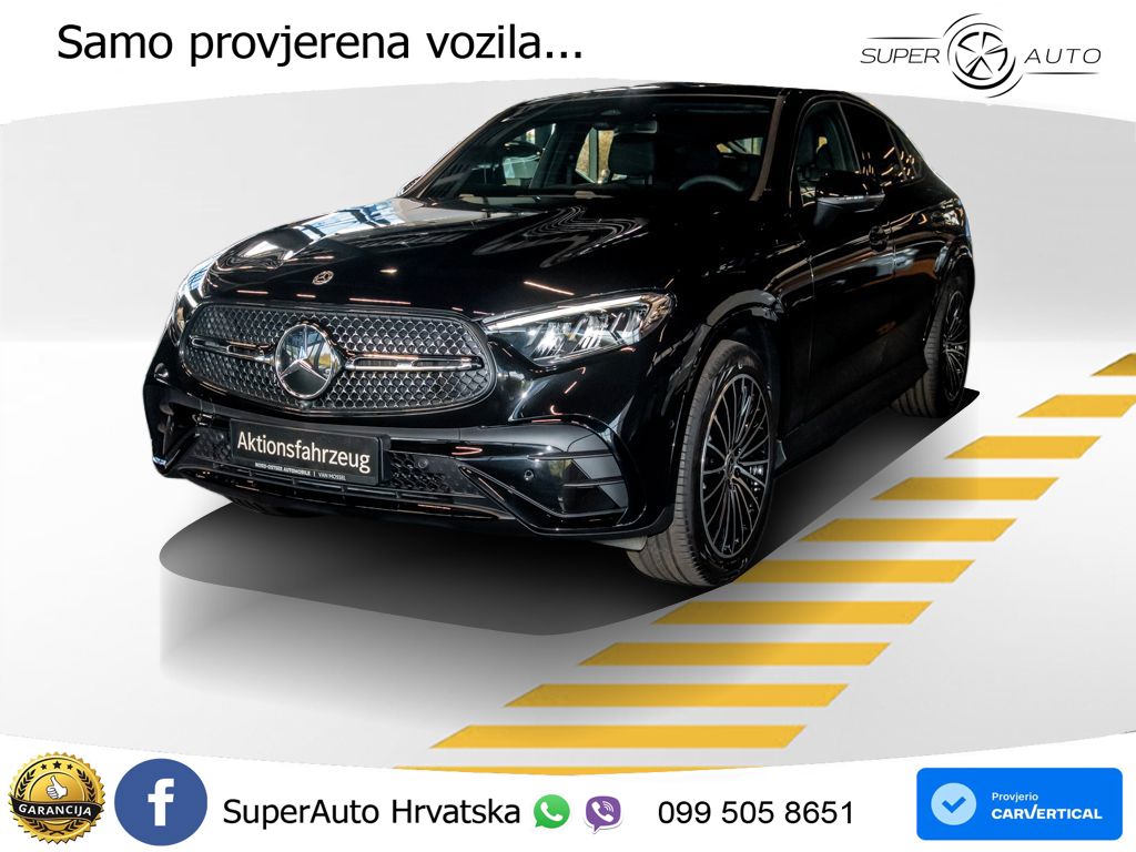 Mercedes GLC Coupe 200 (204 KS) 4MATIC 9G-TRONIC AMG ACC+GR SJED+360+PANO