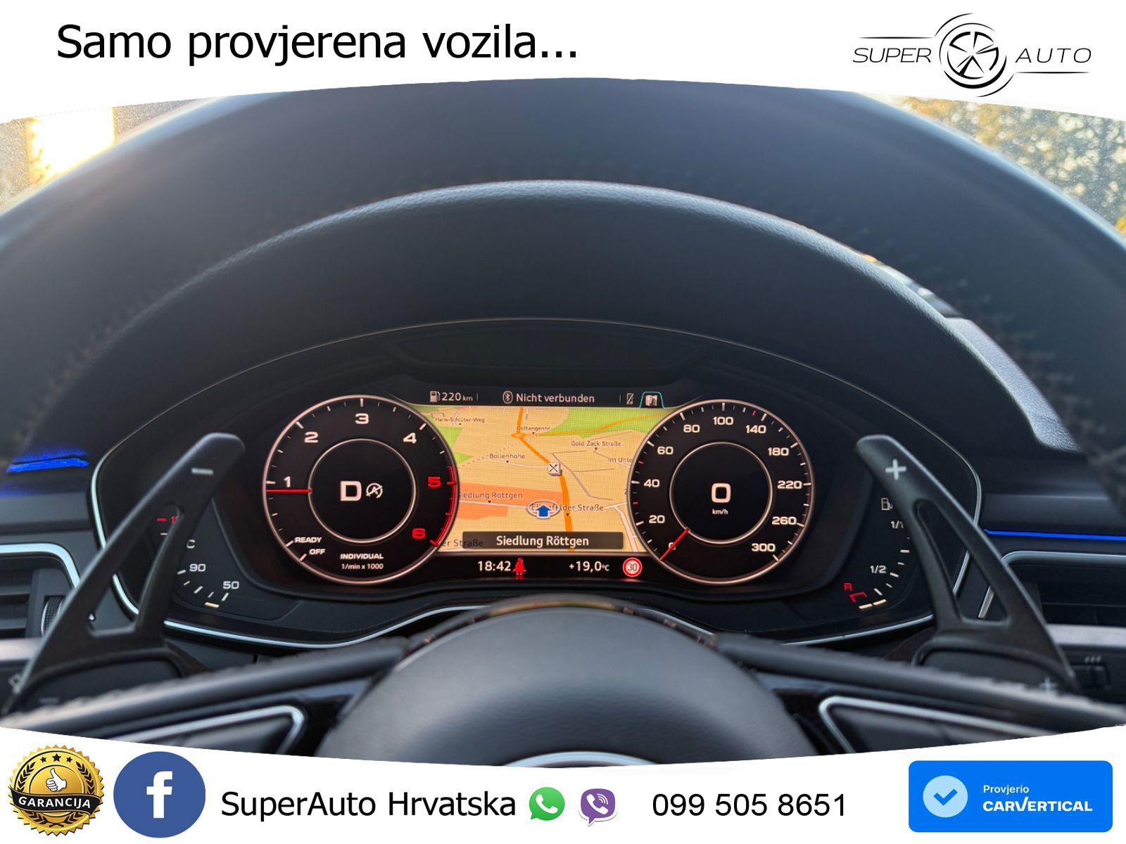 Audi A5 Sportback 40 TDI (190 KS) S tronic LED+GR SJED+ACC