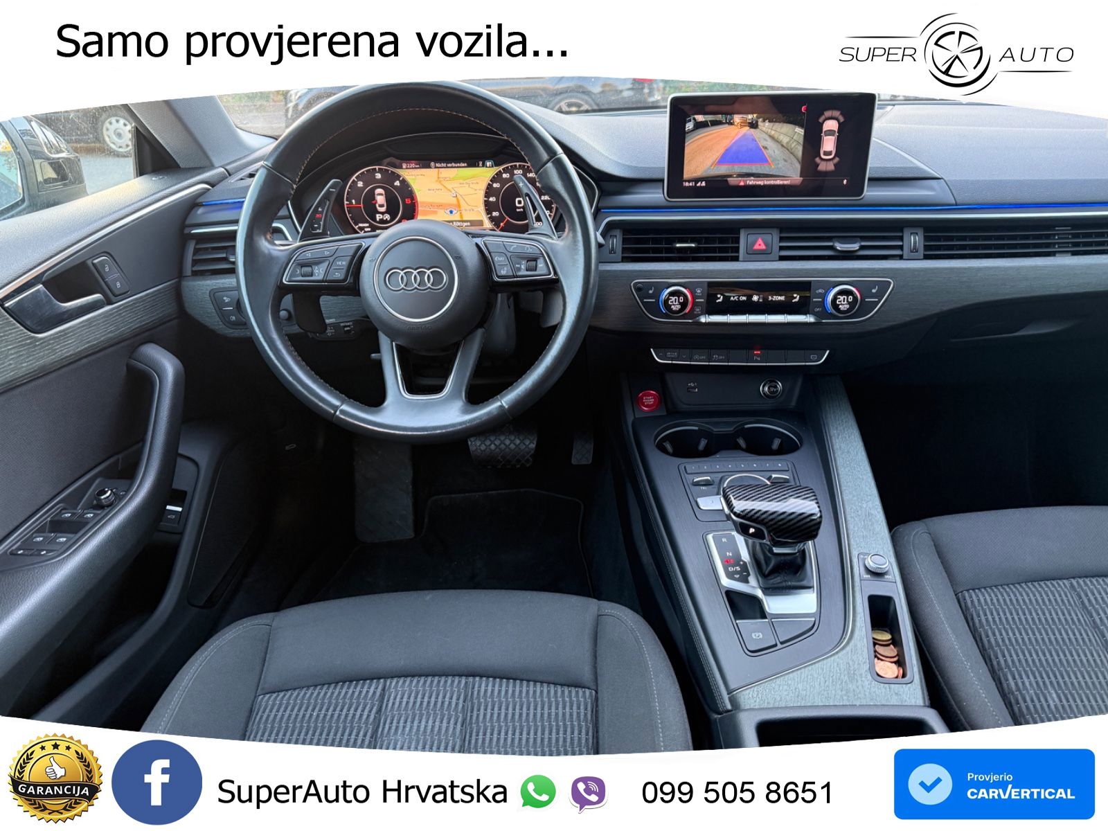 Audi A5 Sportback 40 TDI (190 KS) S tronic LED+GR SJED+ACC