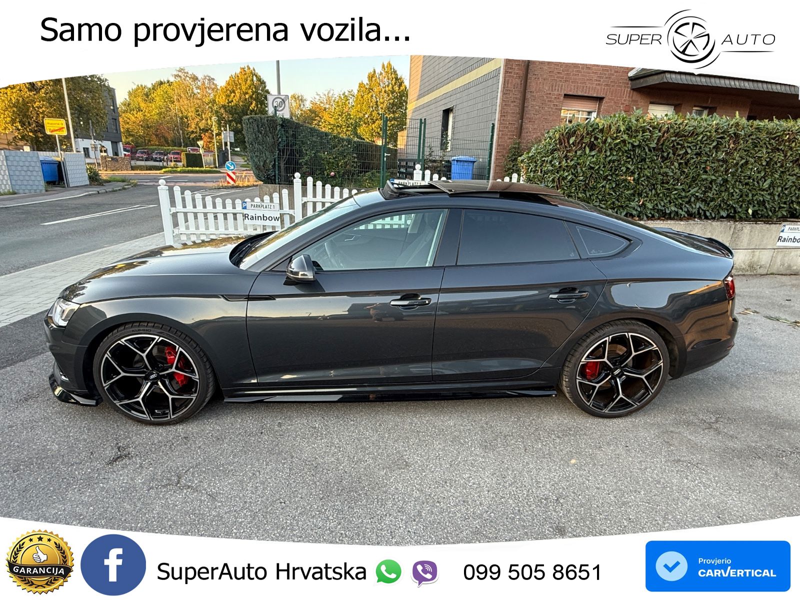 Audi A5 Sportback 40 TDI (190 KS) S tronic LED+GR SJED+ACC