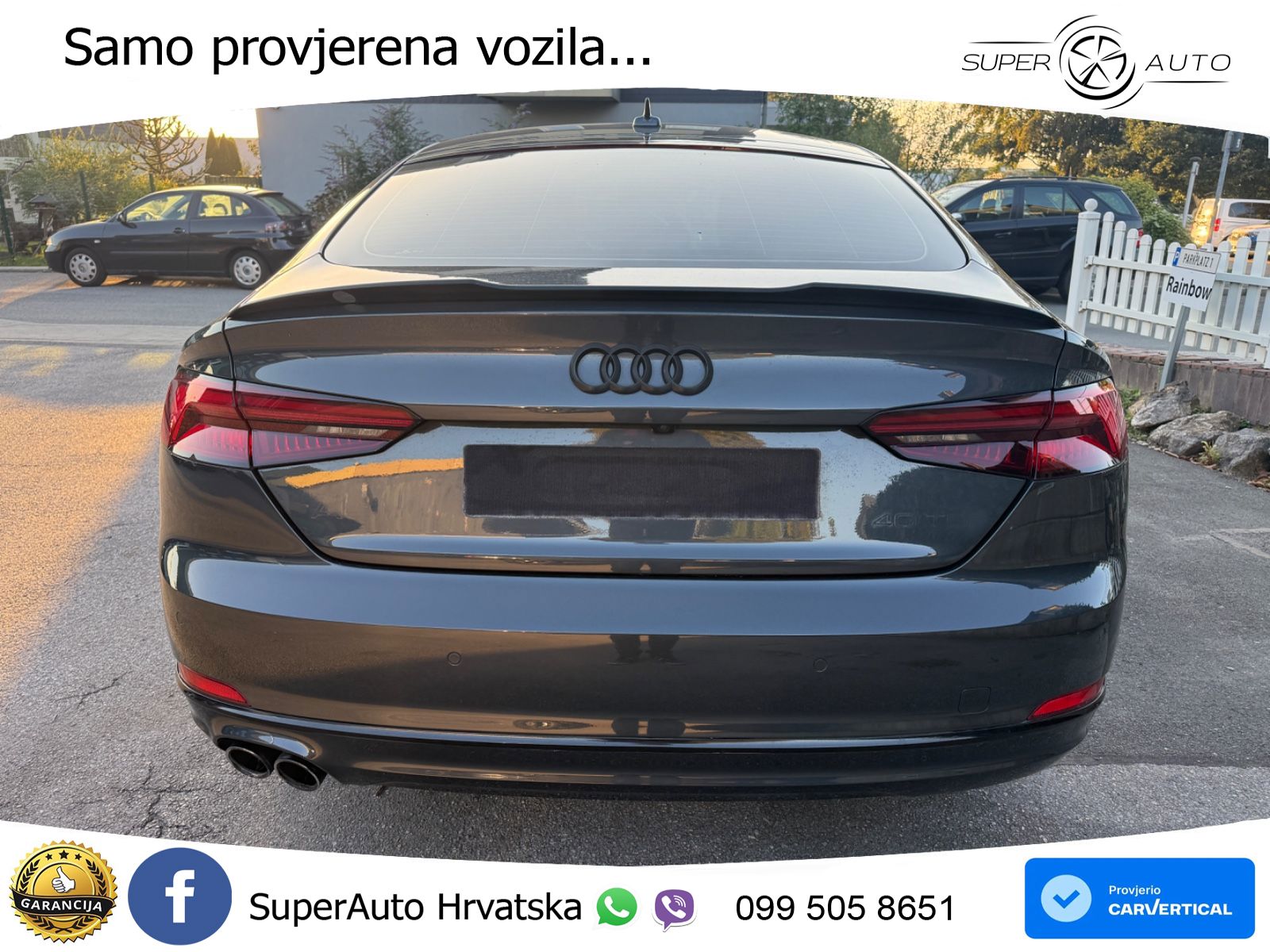 Audi A5 Sportback 40 TDI (190 KS) S tronic LED+GR SJED+ACC