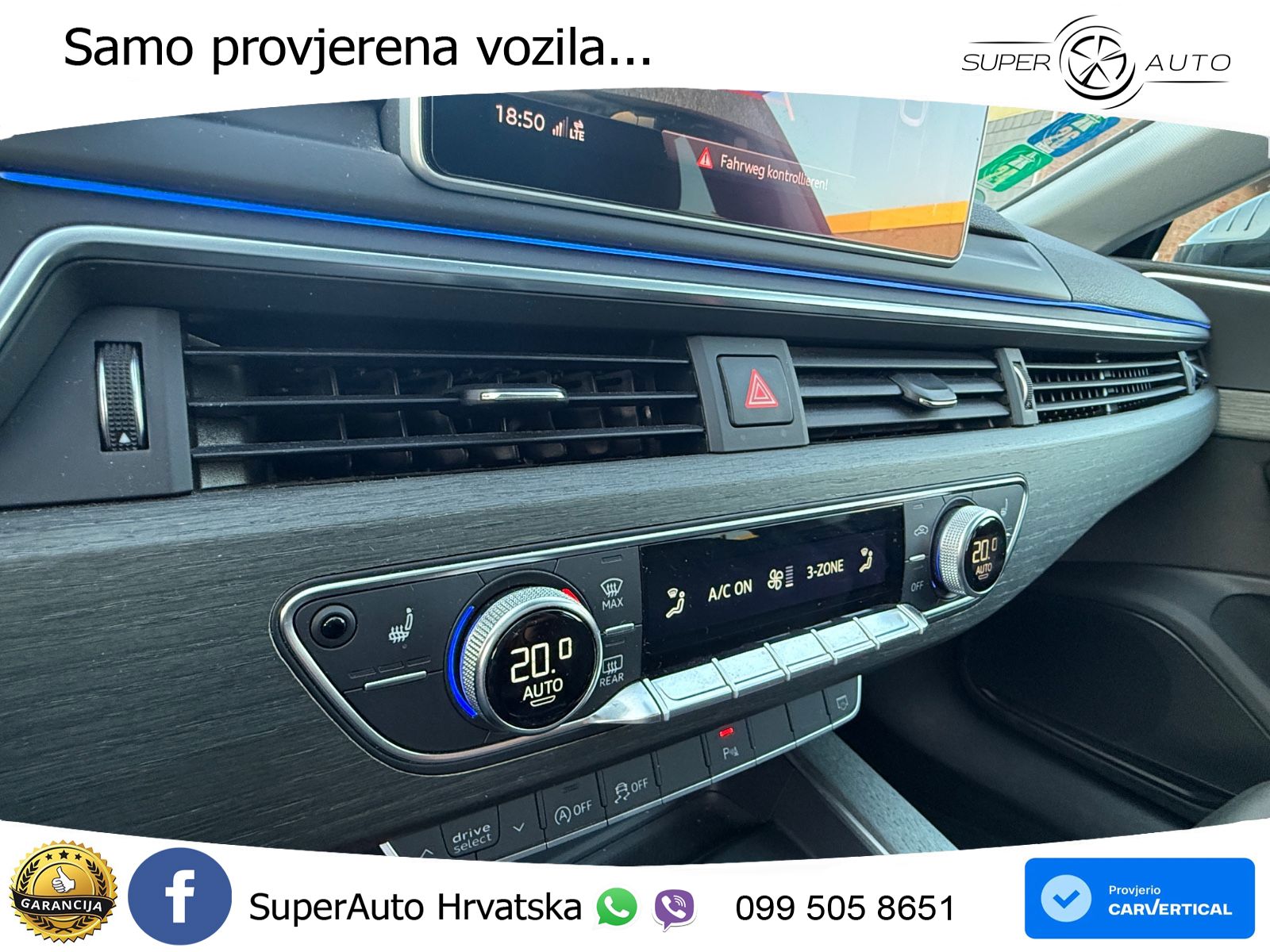 Audi A5 Sportback 40 TDI (190 KS) S tronic LED+GR SJED+ACC