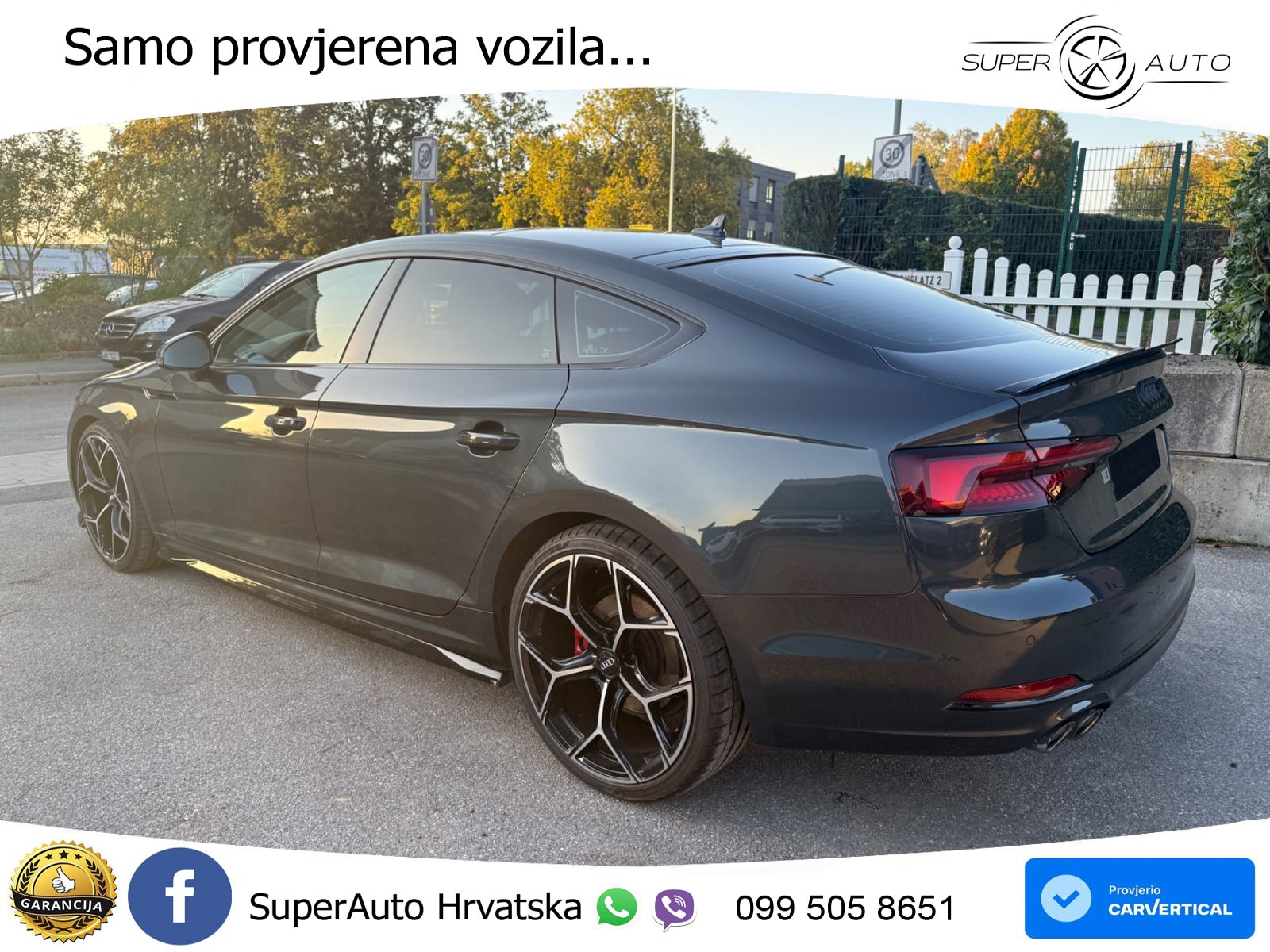 Audi A5 Sportback 40 TDI (190 KS) S tronic LED+GR SJED+ACC