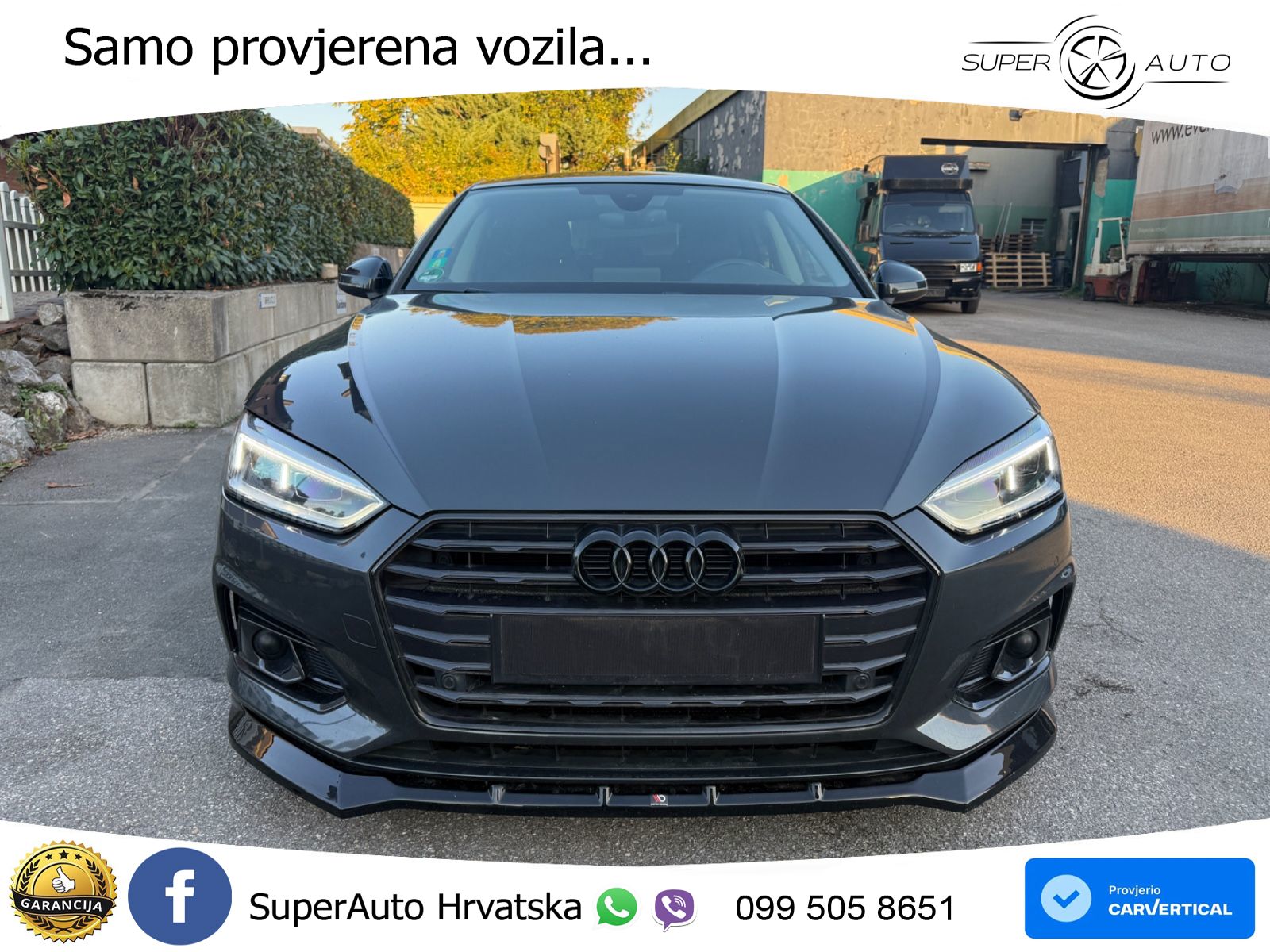 Audi A5 Sportback 40 TDI (190 KS) S tronic LED+GR SJED+ACC