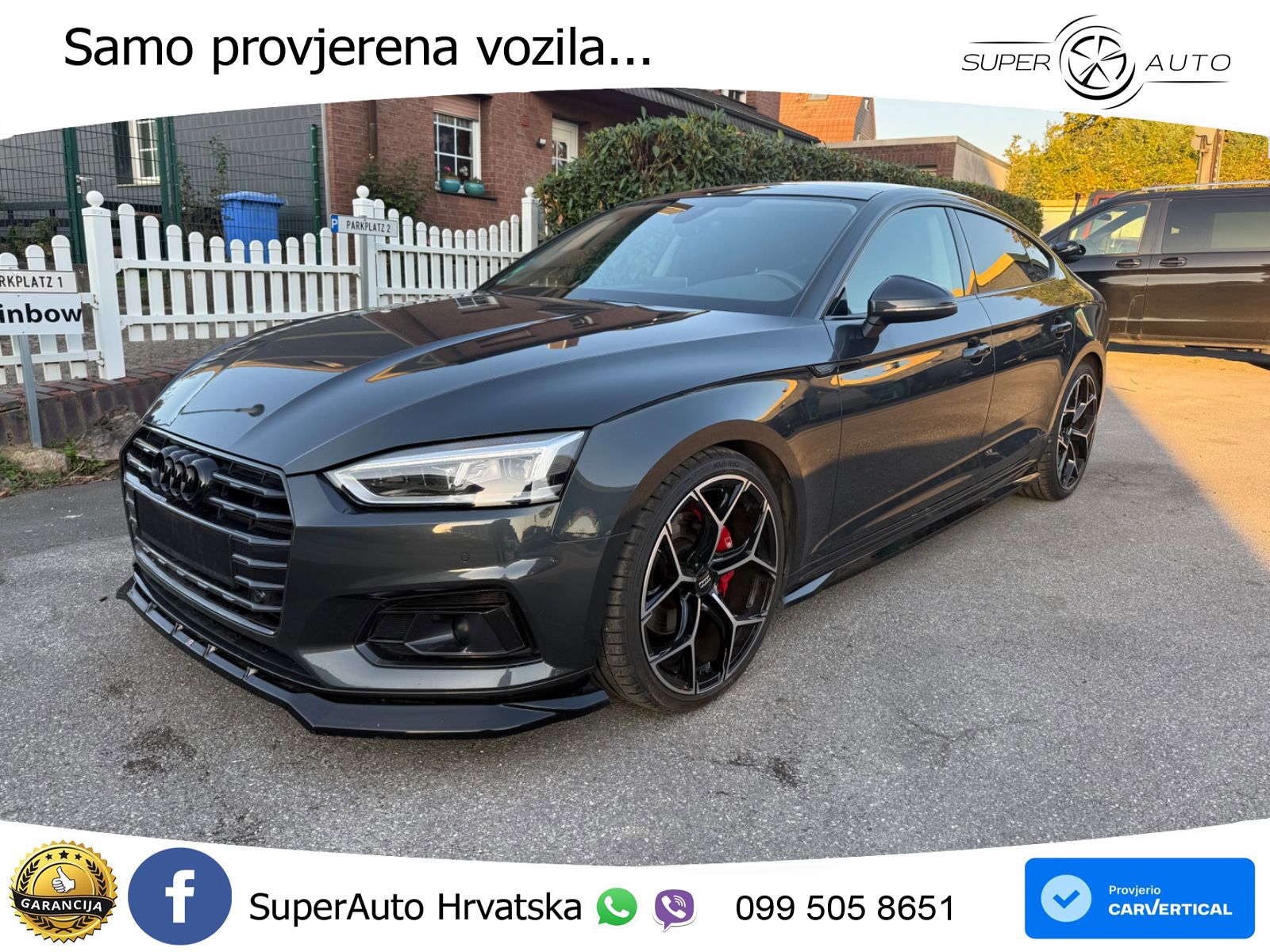 Audi A5 Sportback 40 TDI (190 KS) S tronic LED+GR SJED+ACC