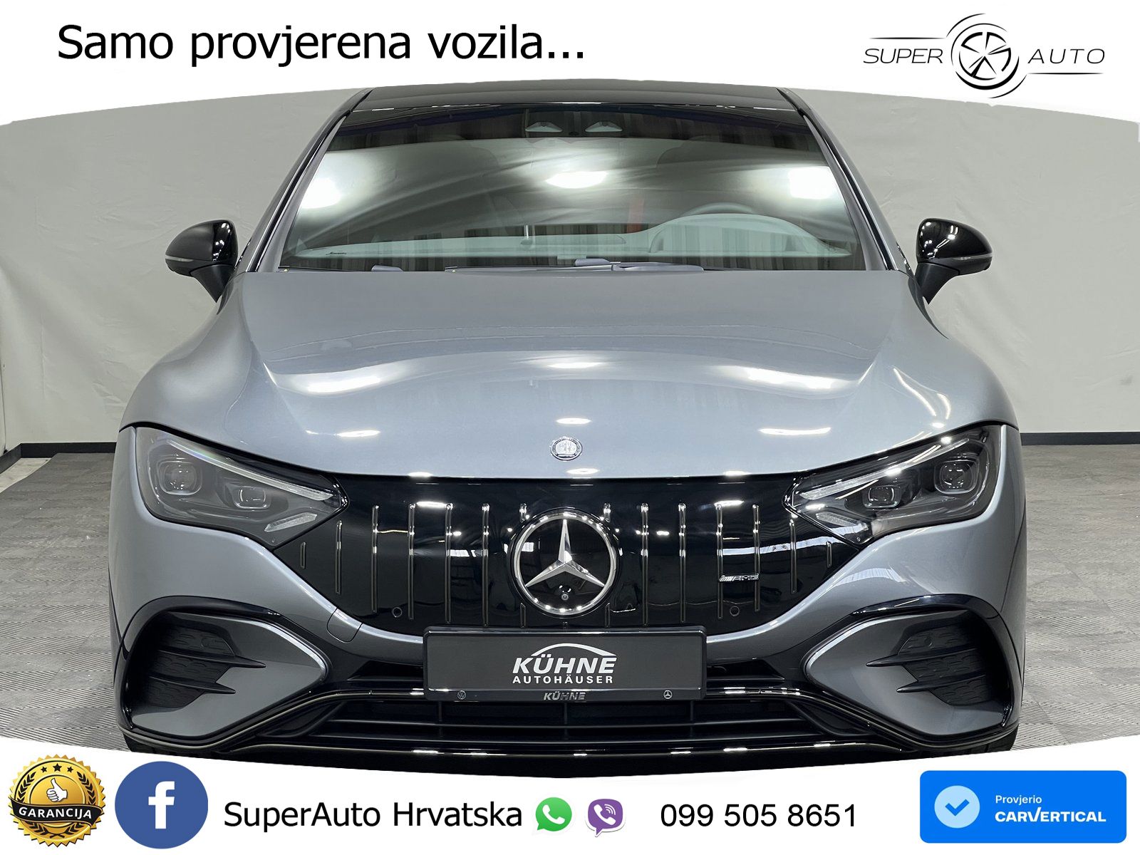 Mercedes EQE AMG 43 100 kWh (476 KS) 4MATIC ACC+HEAD+4xGR SJED+360+PANO
