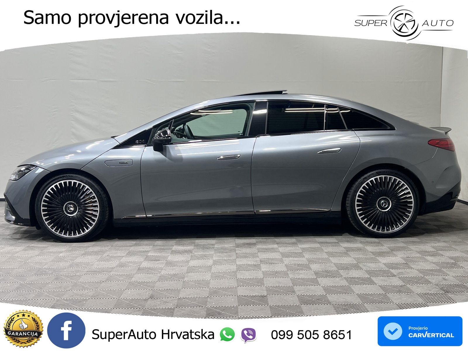 Mercedes EQE AMG 43 100 kWh (476 KS) 4MATIC ACC+HEAD+4xGR SJED+360+PANO
