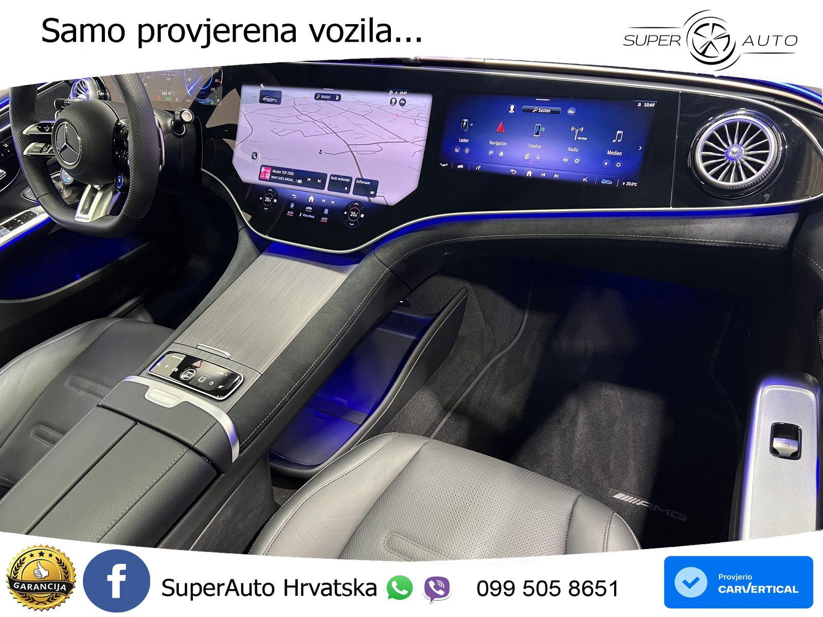 Mercedes EQE AMG 43 100 kWh (476 KS) 4MATIC ACC+HEAD+4xGR SJED+360+PANO
