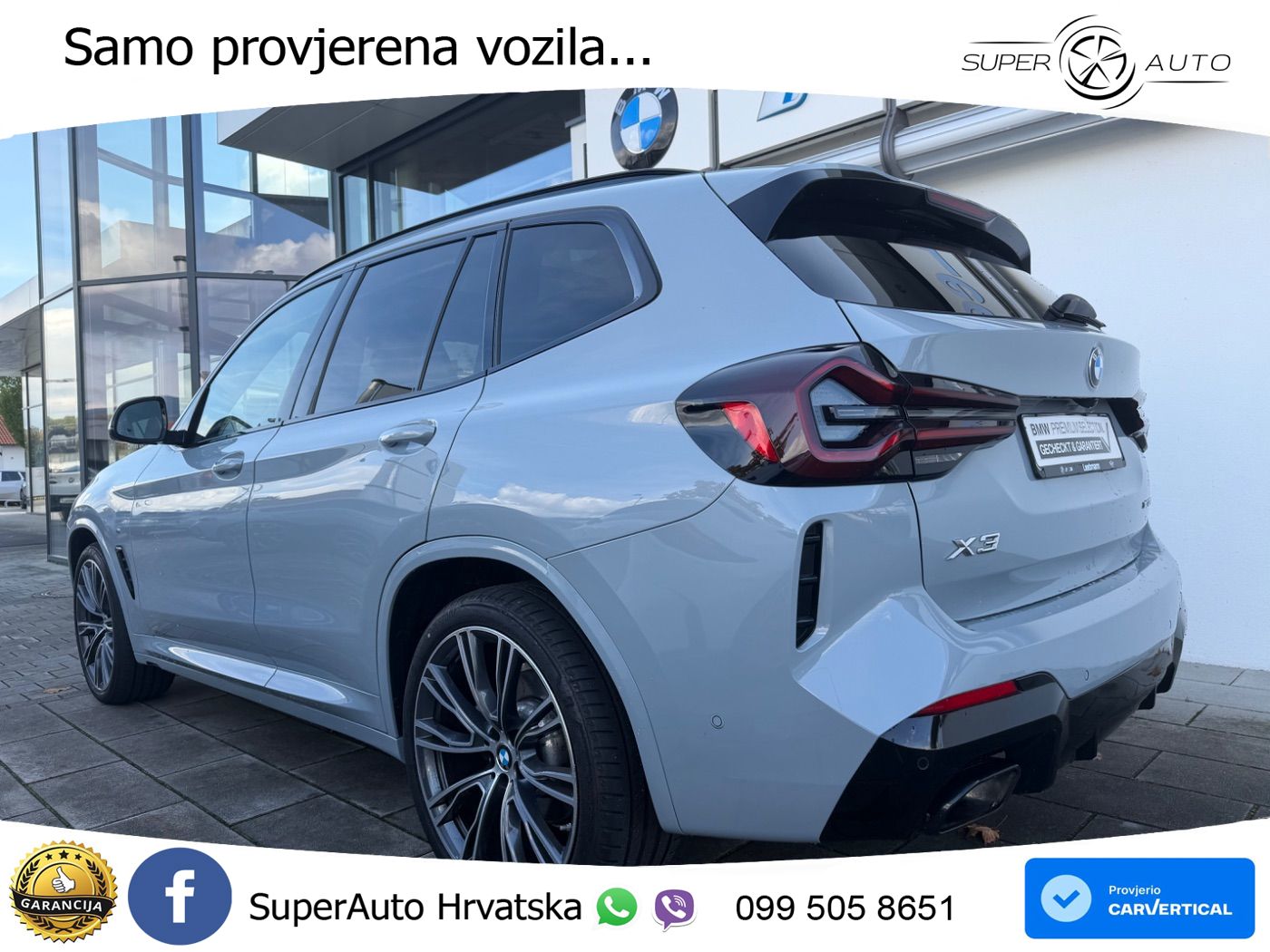 BMW X3 30d xDrive Steptronic M Sport LED+GR SJED+ACC