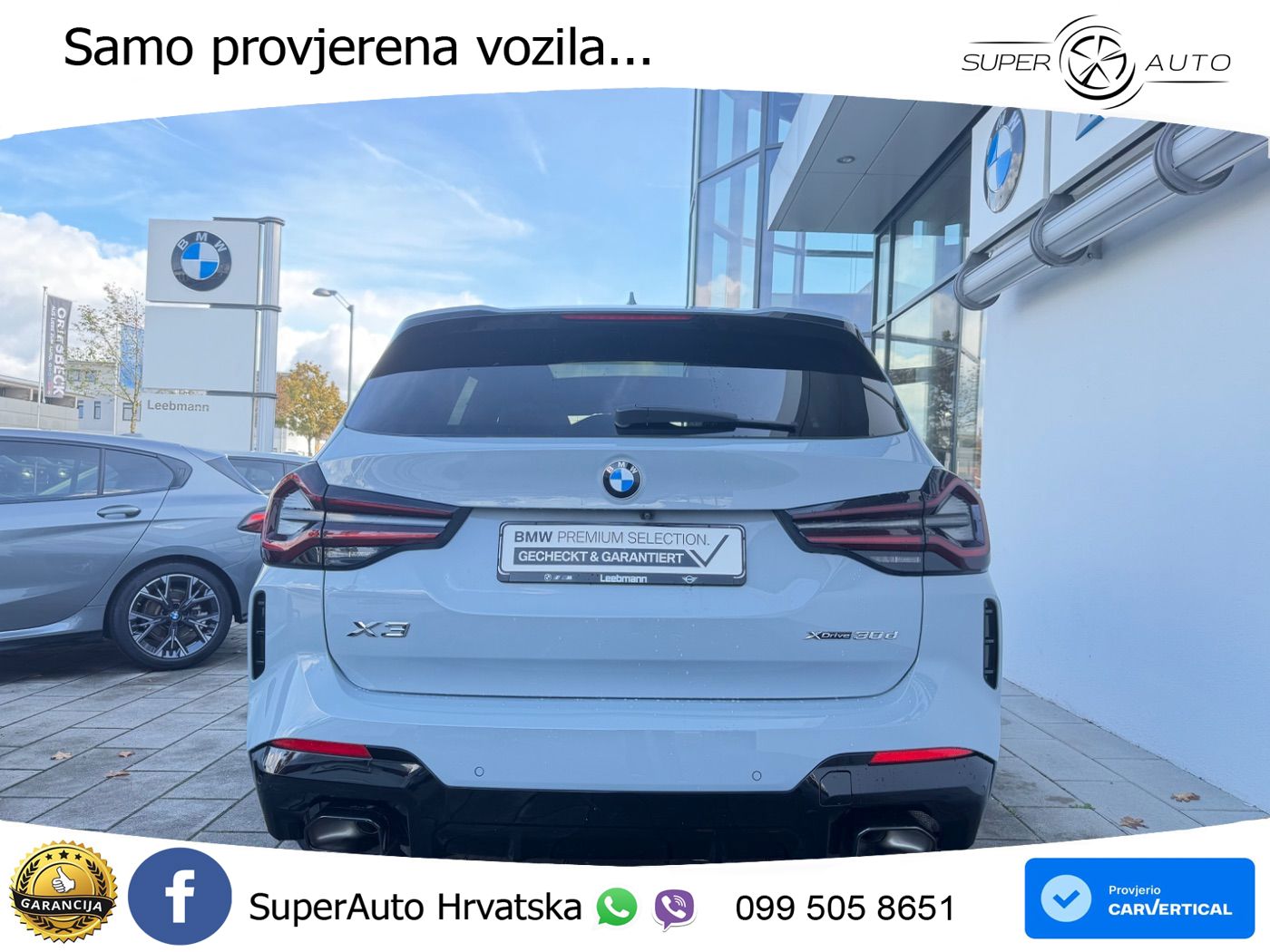 BMW X3 30d xDrive Steptronic M Sport LED+GR SJED+ACC