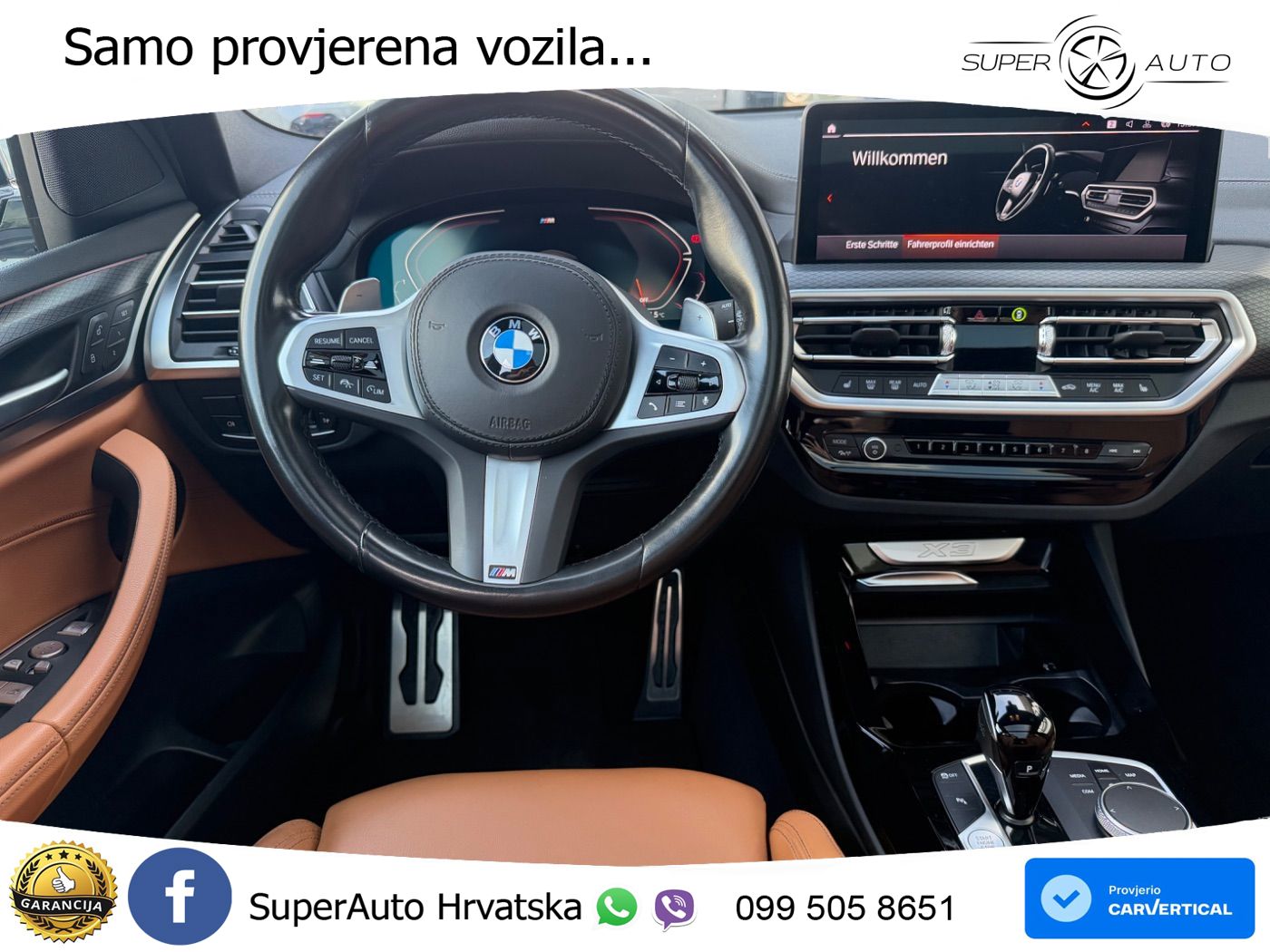 BMW X3 30d xDrive Steptronic M Sport LED+GR SJED+ACC