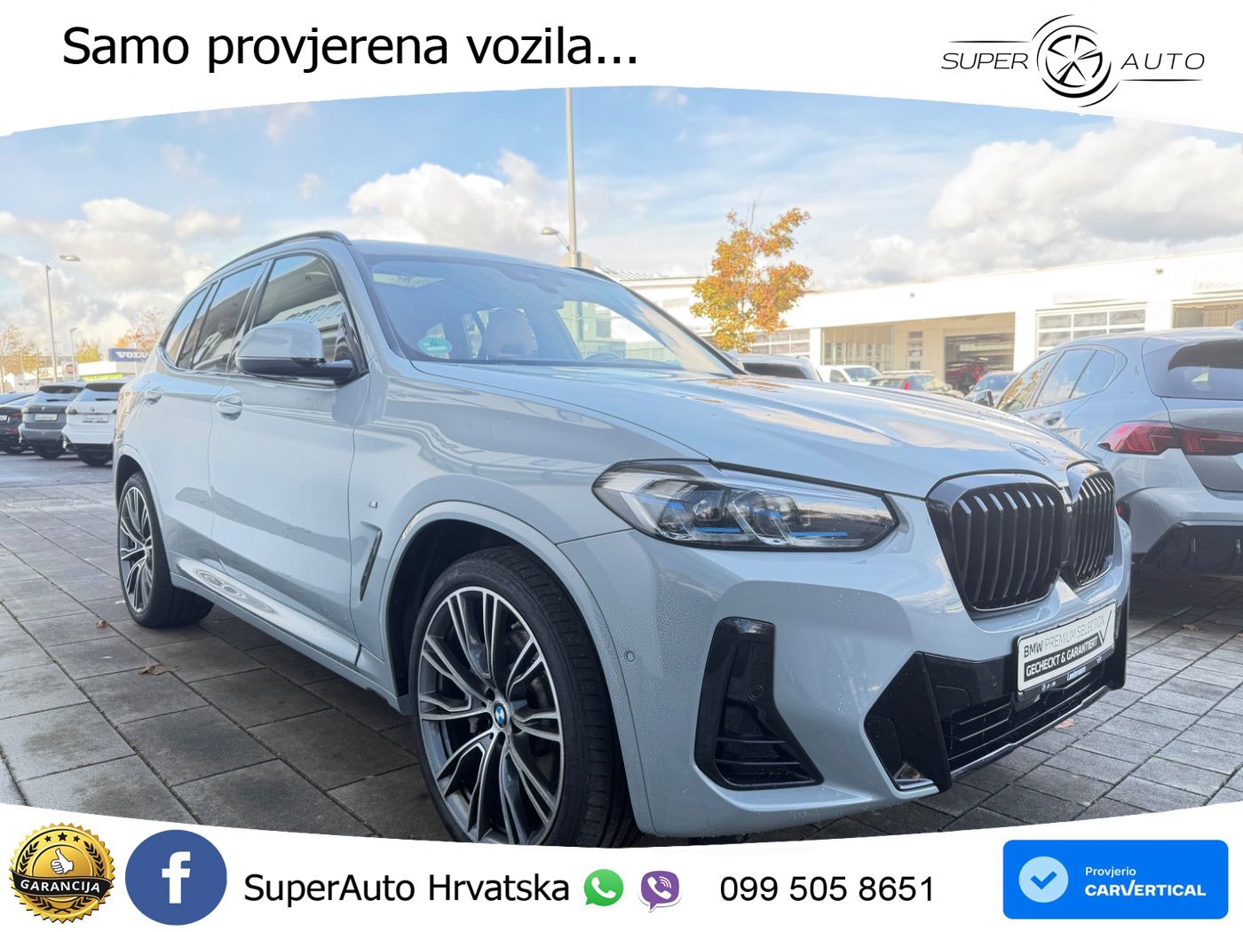 BMW X3 30d xDrive Steptronic M Sport LED+GR SJED+ACC