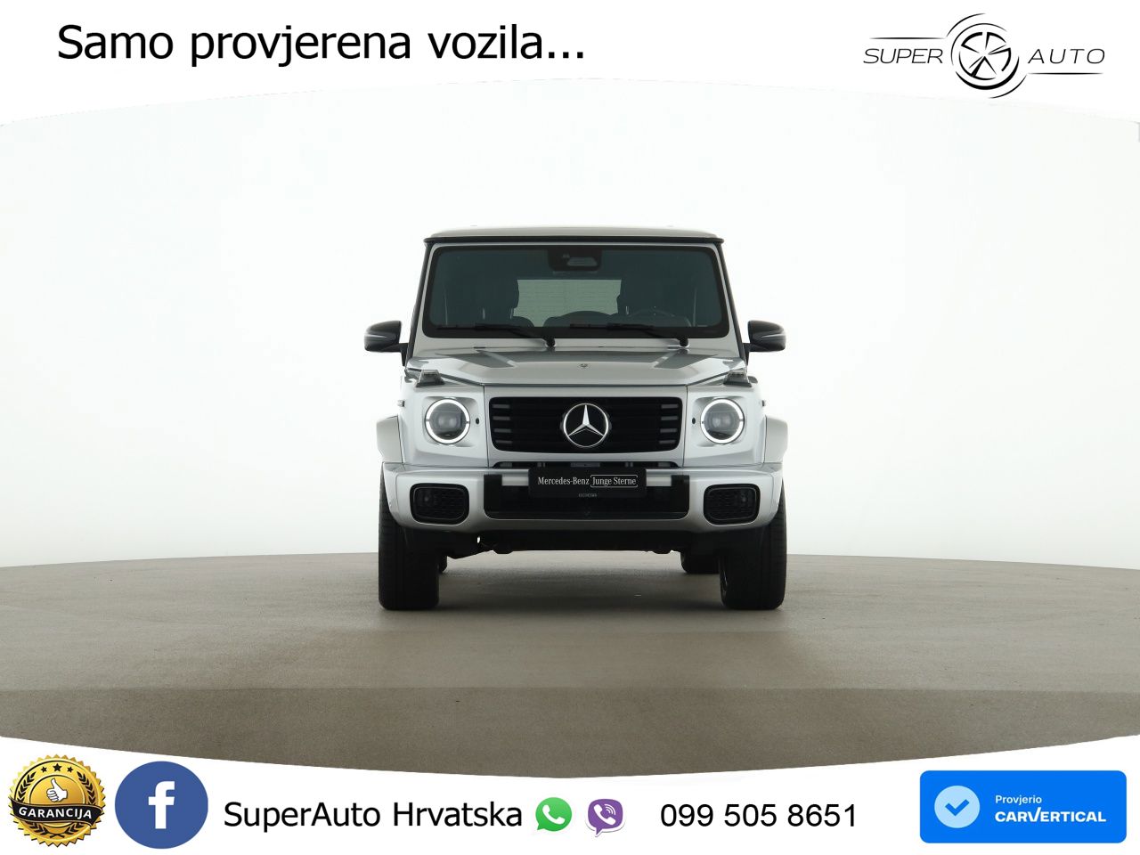 Mercedes G 450d Long (367 KS) 4MATIC 9G-TRONIC AMG LED+GR SJED+ACC