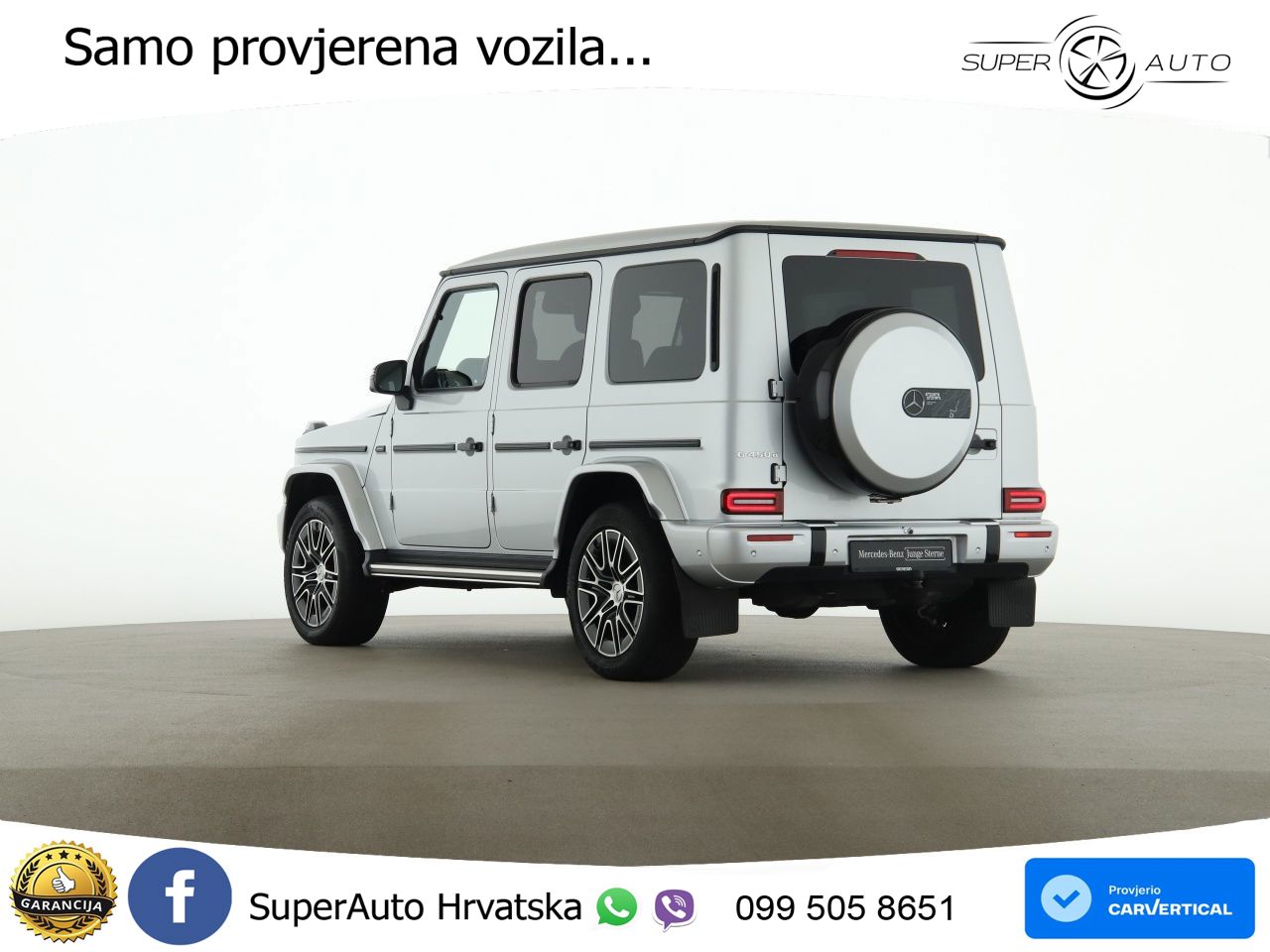 Mercedes G 450d Long (367 KS) 4MATIC 9G-TRONIC AMG LED+GR SJED+ACC