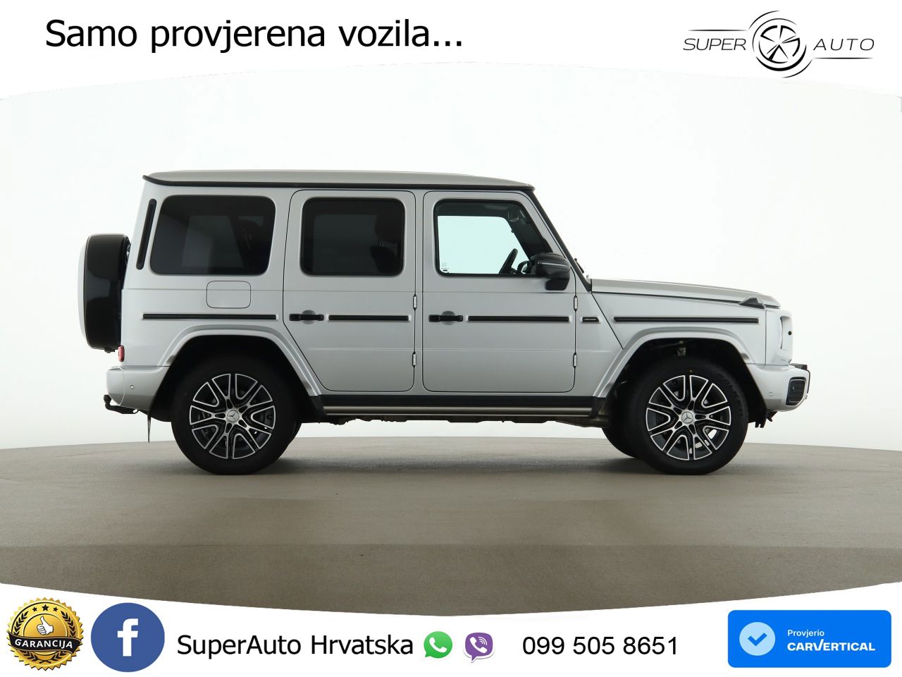 Mercedes G 450d Long (367 KS) 4MATIC 9G-TRONIC AMG LED+GR SJED+ACC